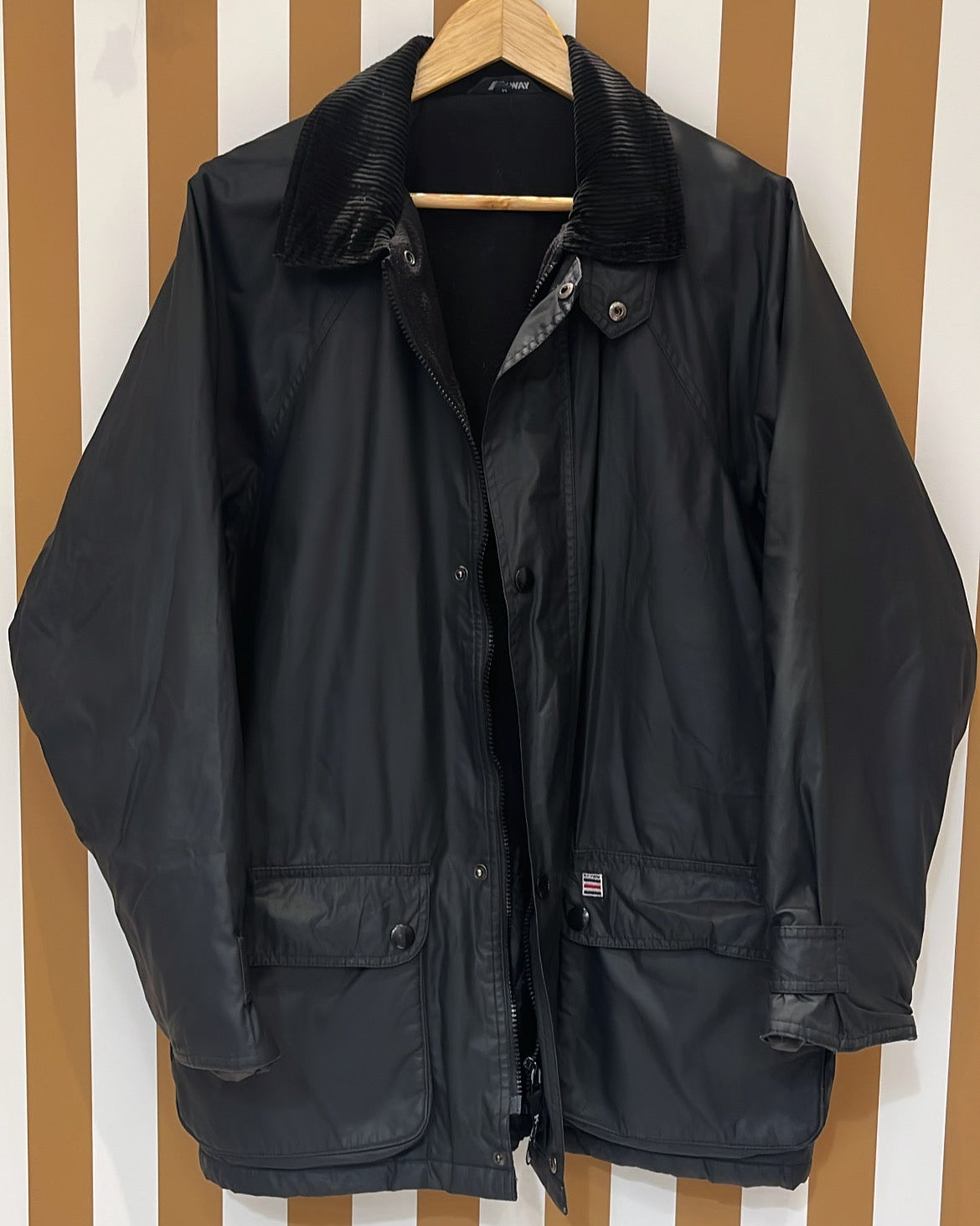 Veste K-way grise/noire