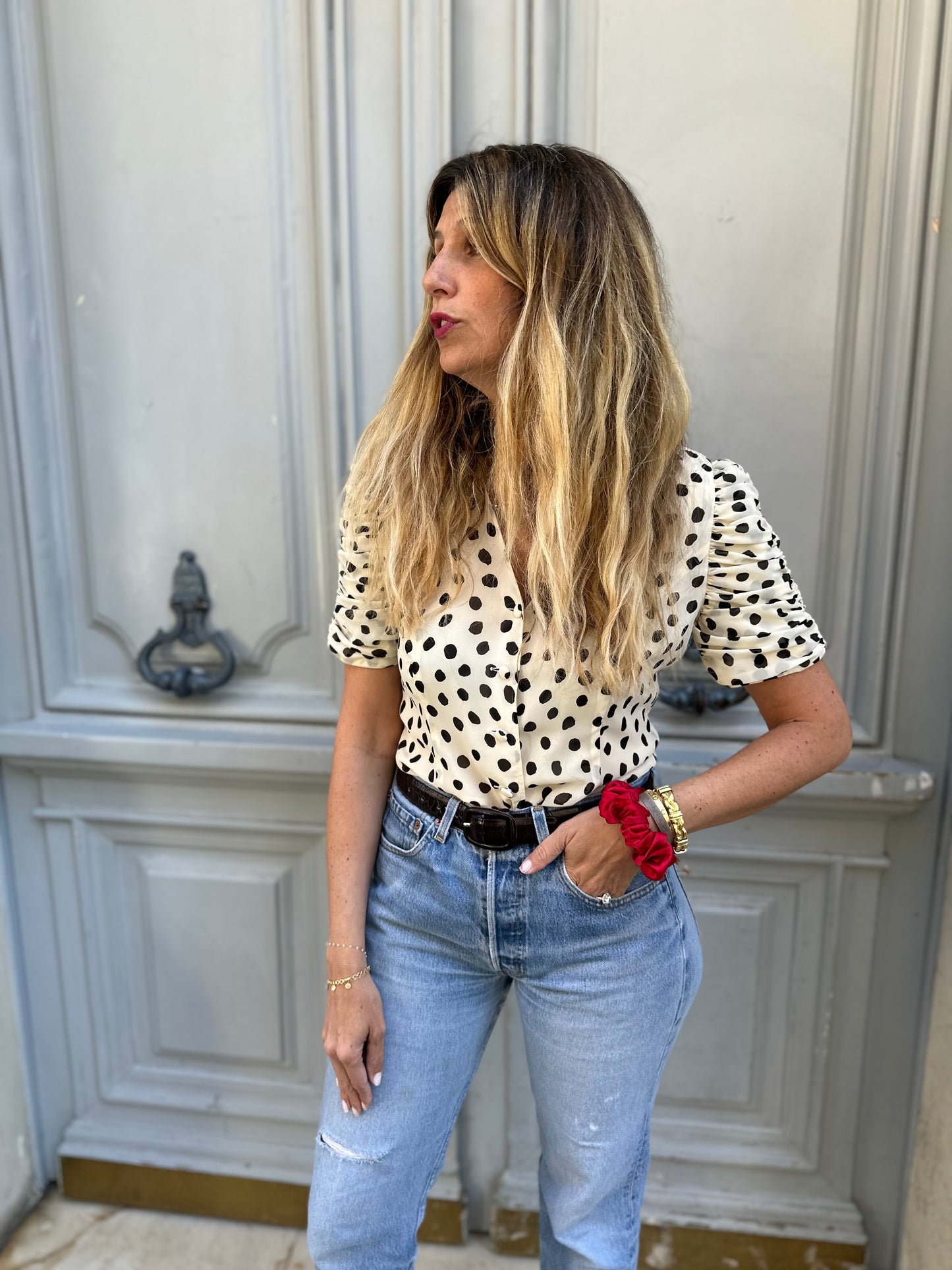 Ensemble top/jupe Louis Féraud