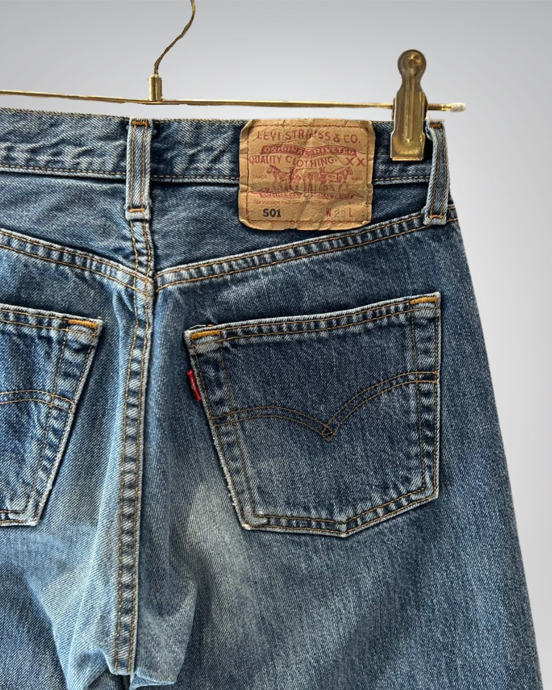 Jean Levi's Taille 38 Pour Femme - Bleu, Occasion En Très Bon état