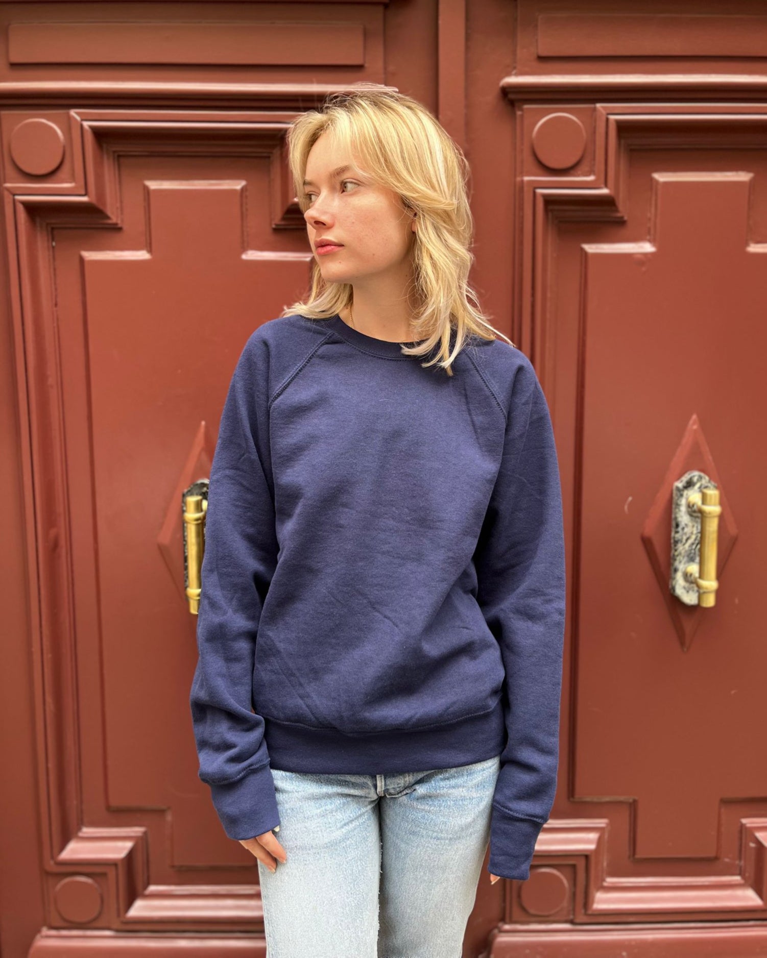 Sweat bleu marine Fruit of the Loom