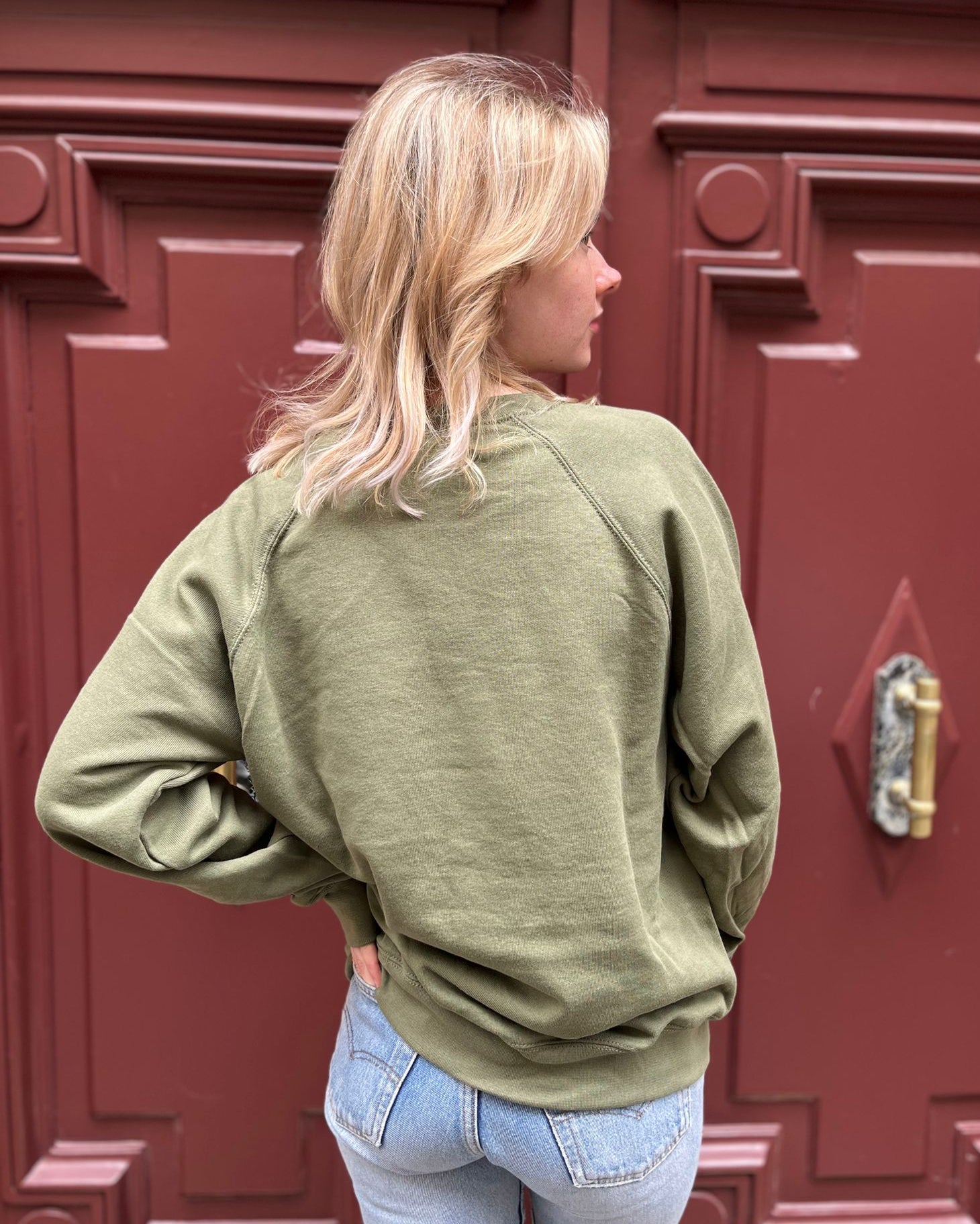 Sweat kaki Fruit of the Loom