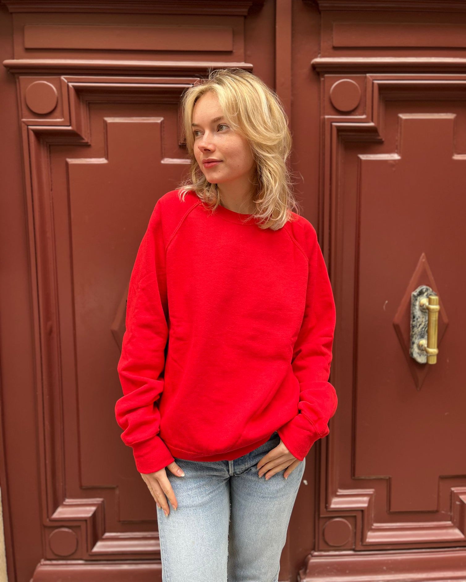 Sweat rouge Fruit of the Loom