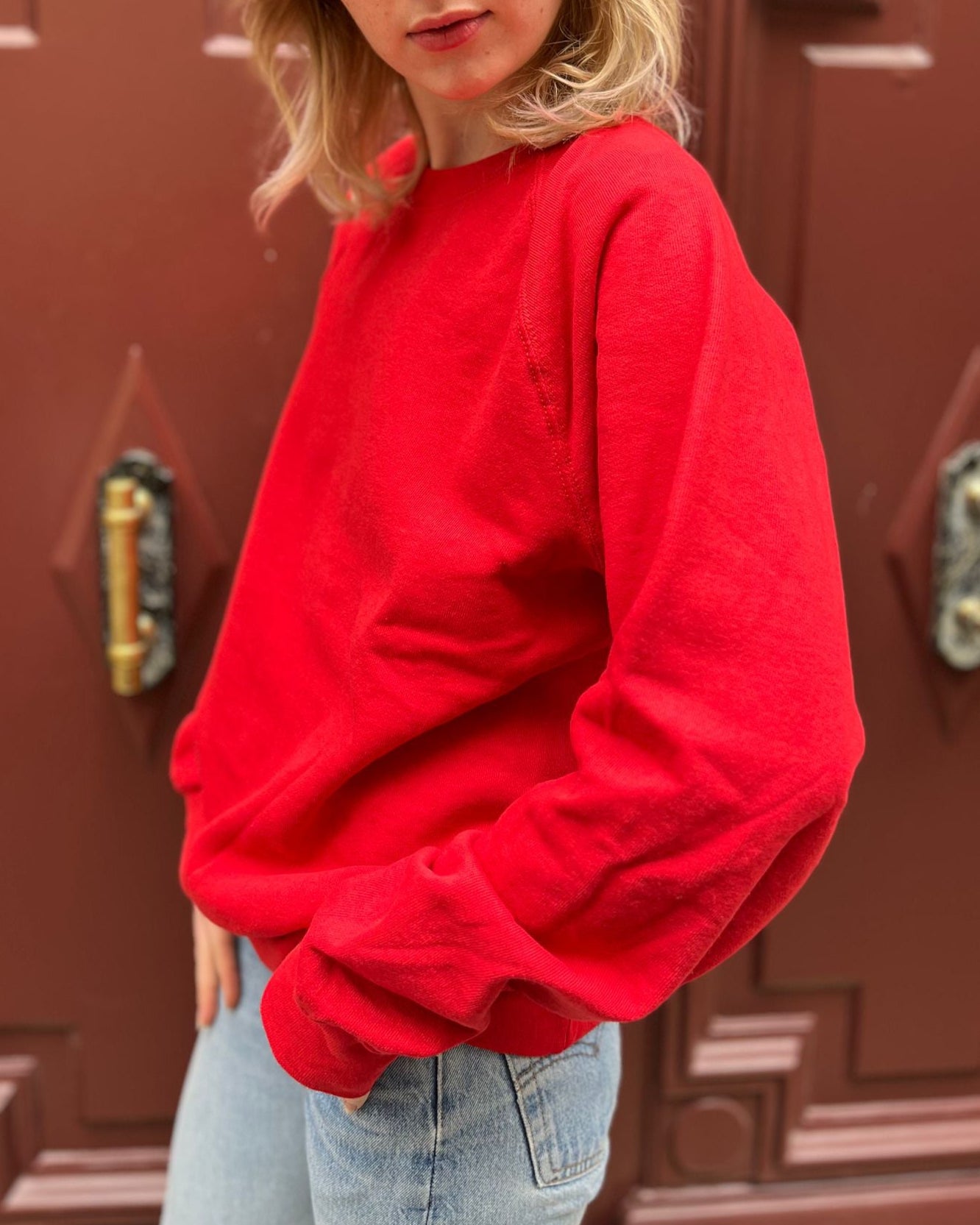 Sweat rouge Fruit of the Loom