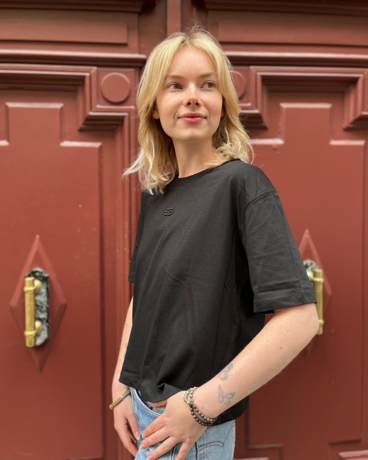 T-shirt noir Each Other