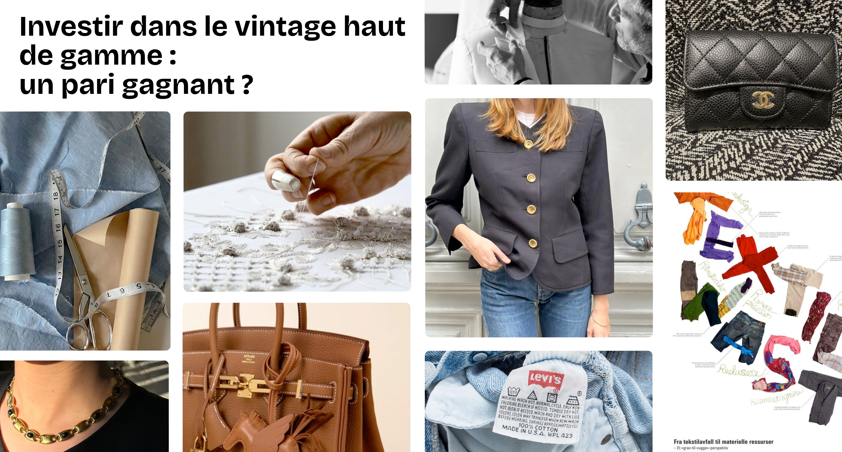 Investir dans le vintage haut de gamme : un pari gagnant ?