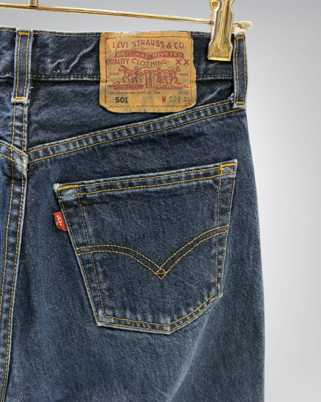Jeans Levi's 501 W29 L30 - Numéro F7