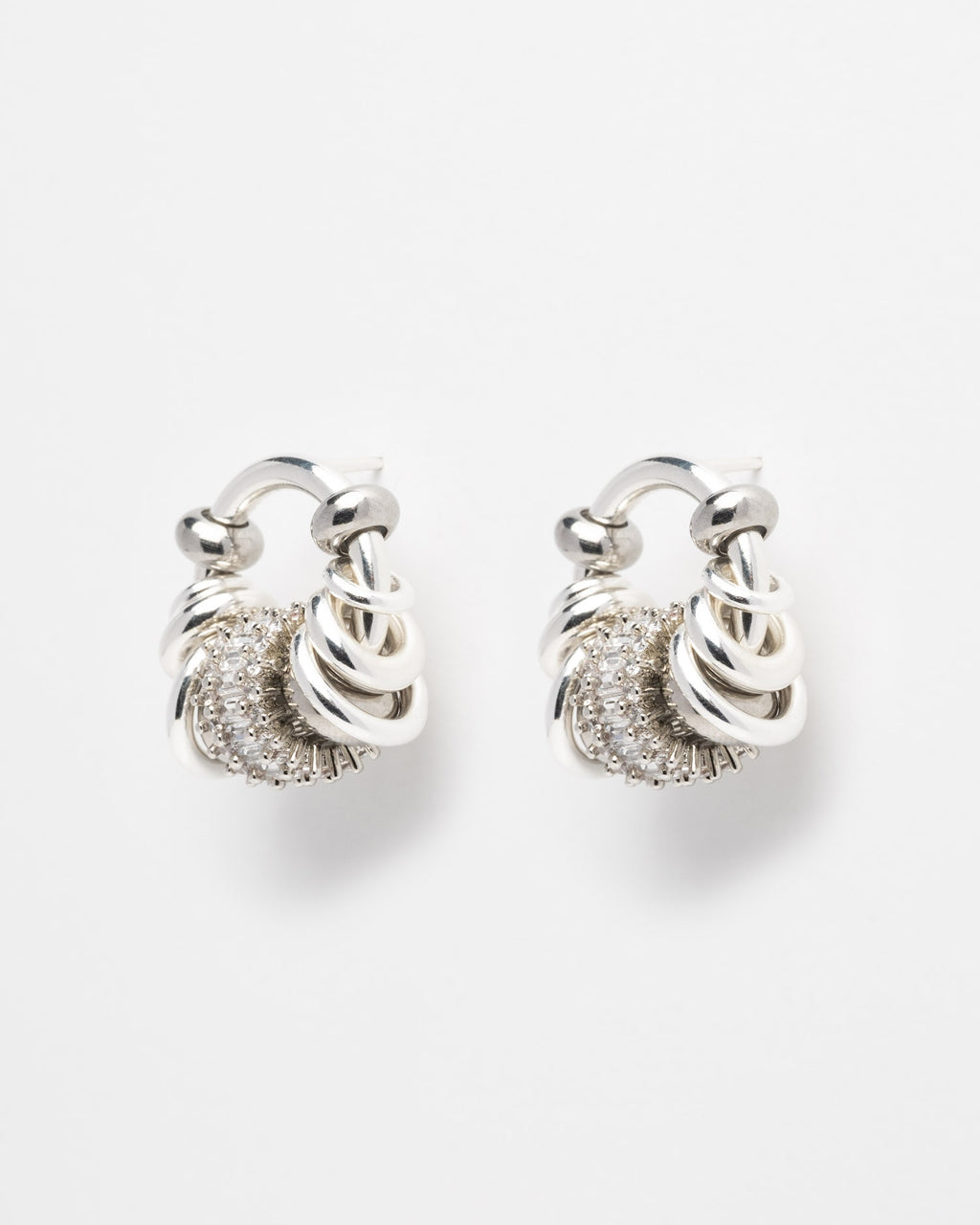 Boucles d'oreilles Chrome