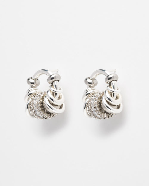 Boucles d'oreilles Chrome