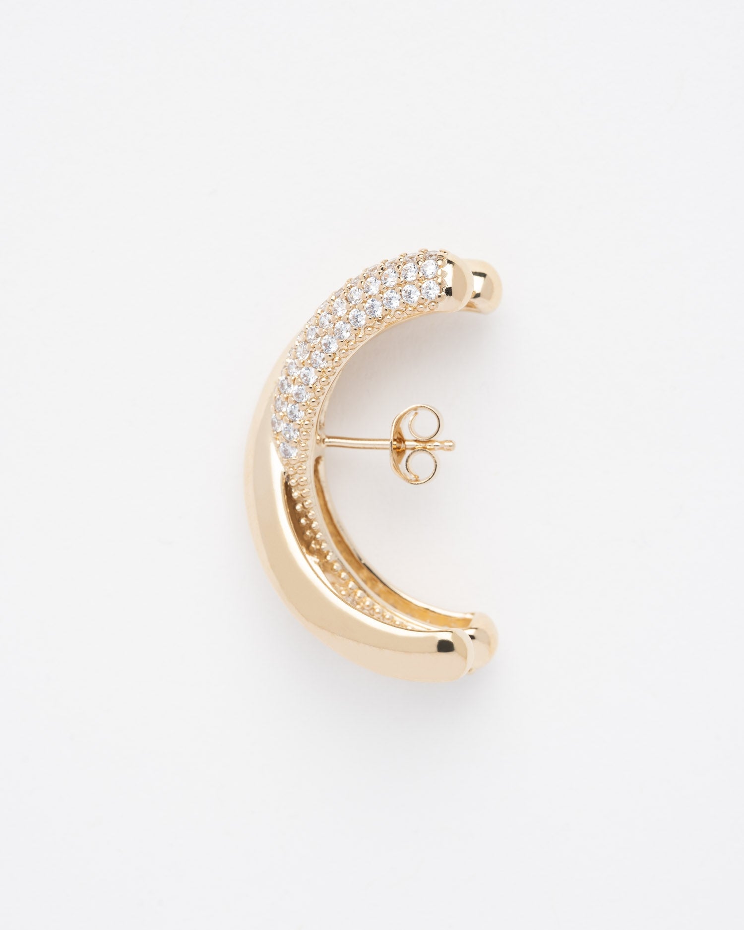 Boucle d'oreille X Or & Shiny