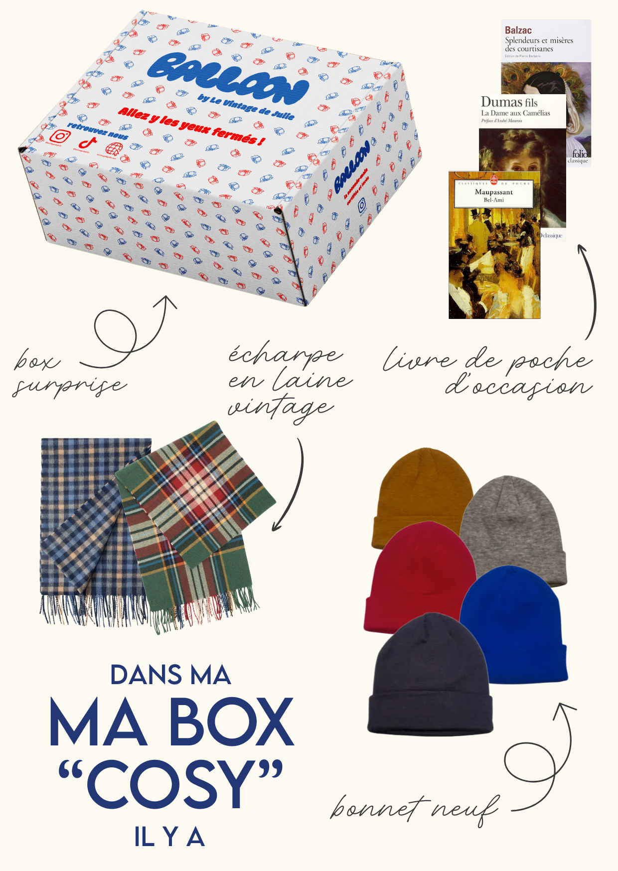 Box surprise "cosy"