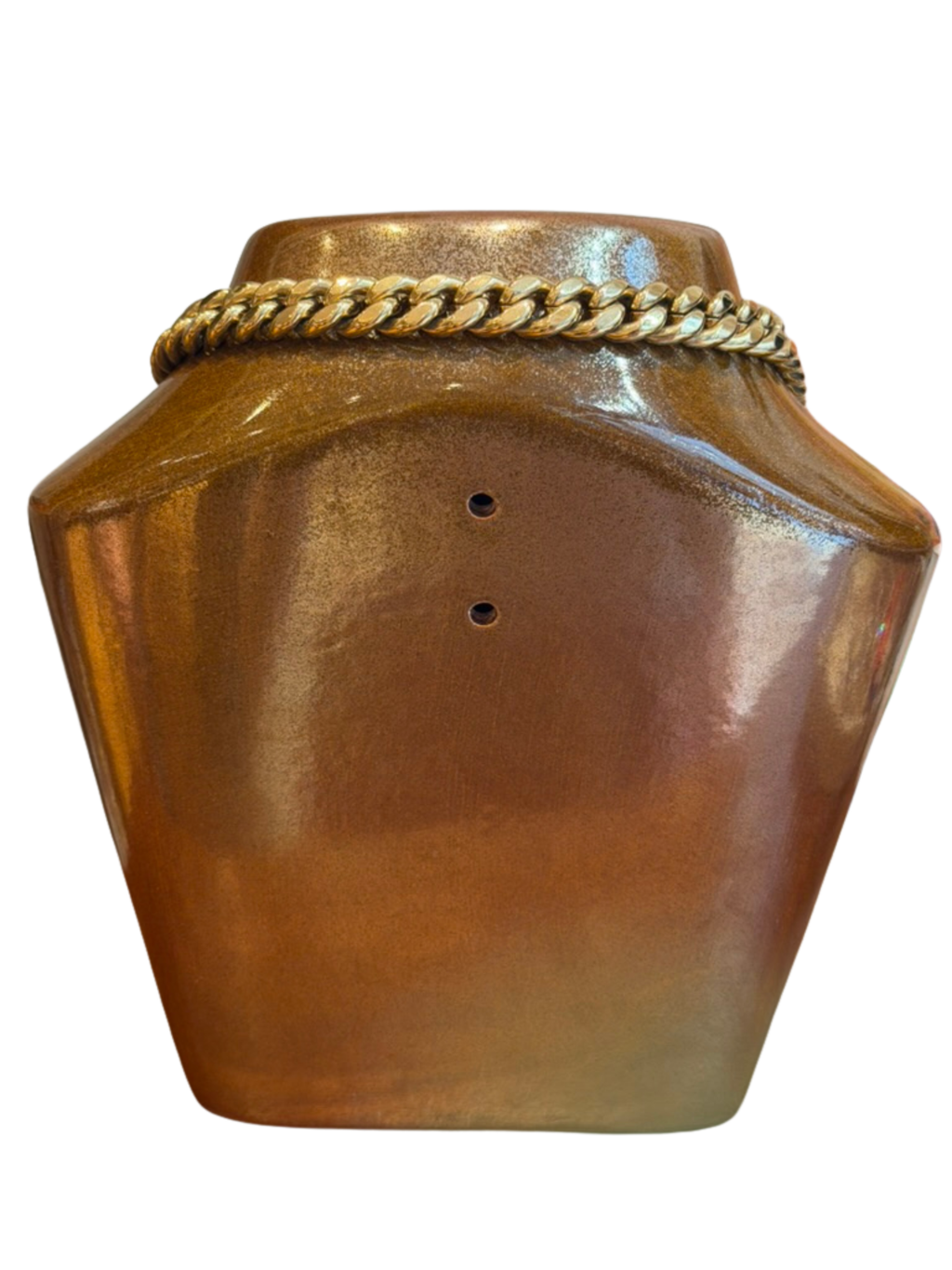 Collier Agatha maille gourmette dorée