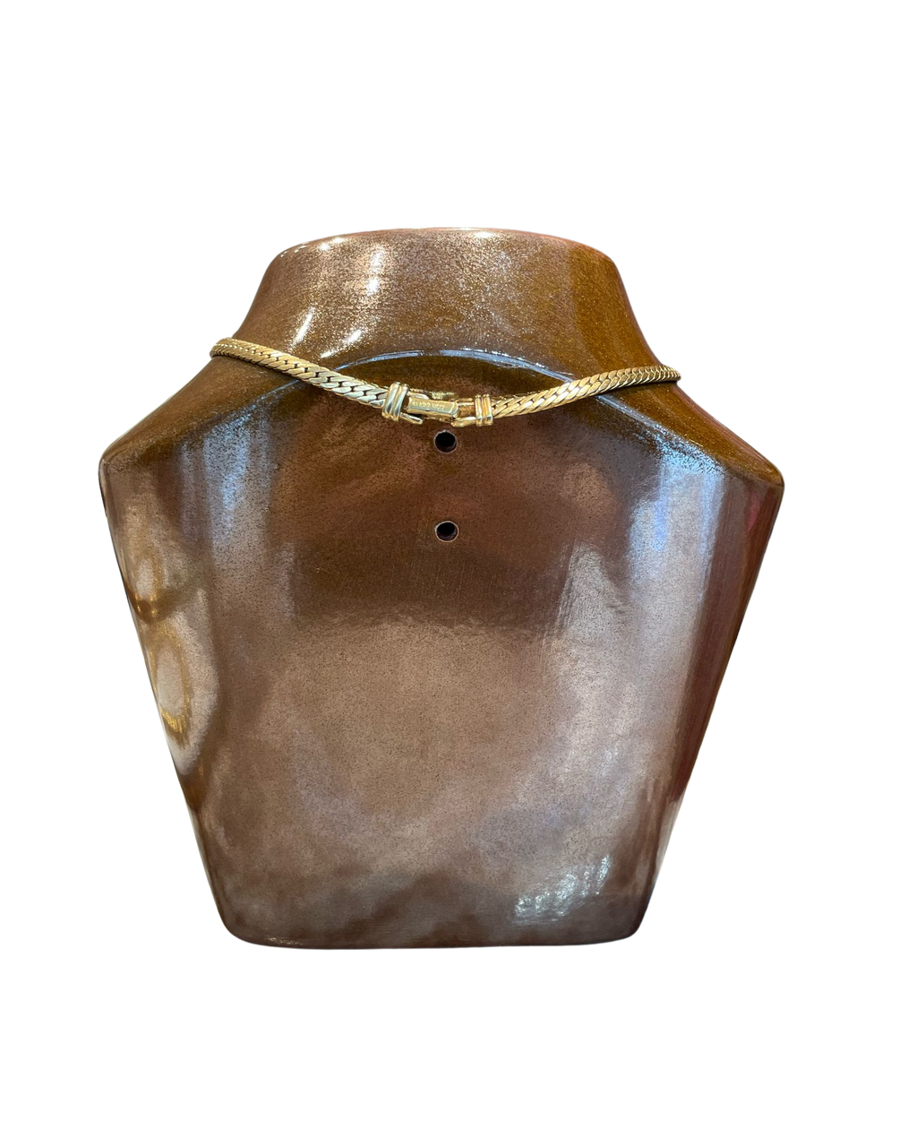 Collier noeud doré Nina Ricci