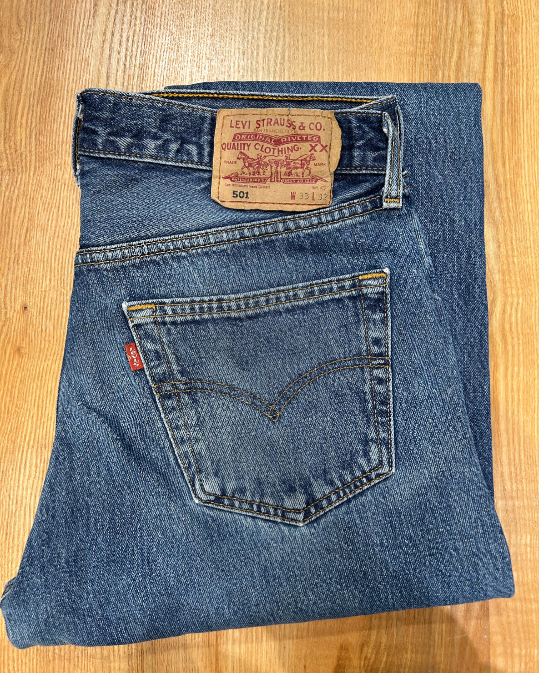 Jeans Levi's 501 W33 L32 - numéro #K