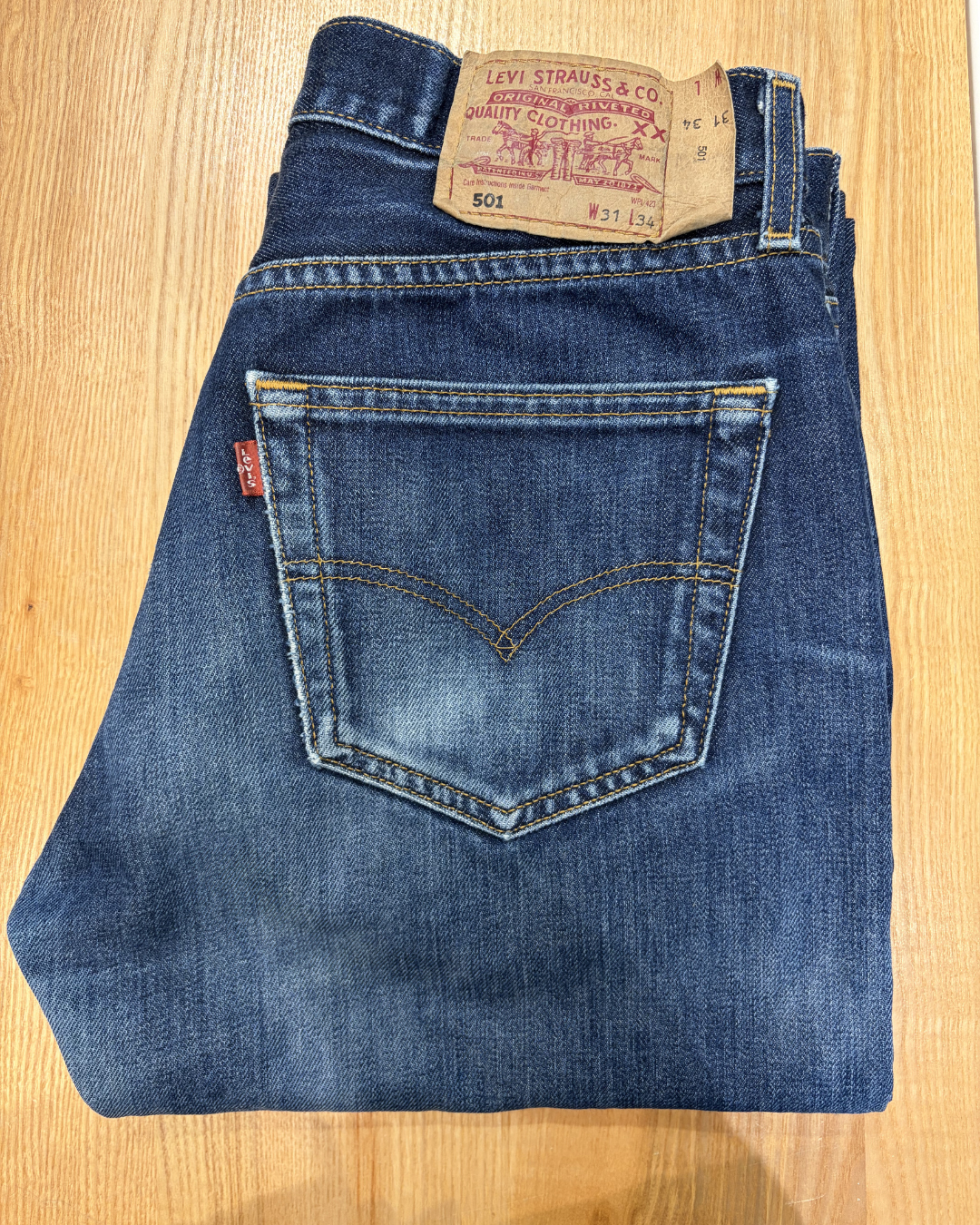 Jeans Levi's 501 W31 L34 - numéro G2