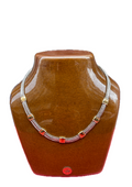 Collier vintage bicolore