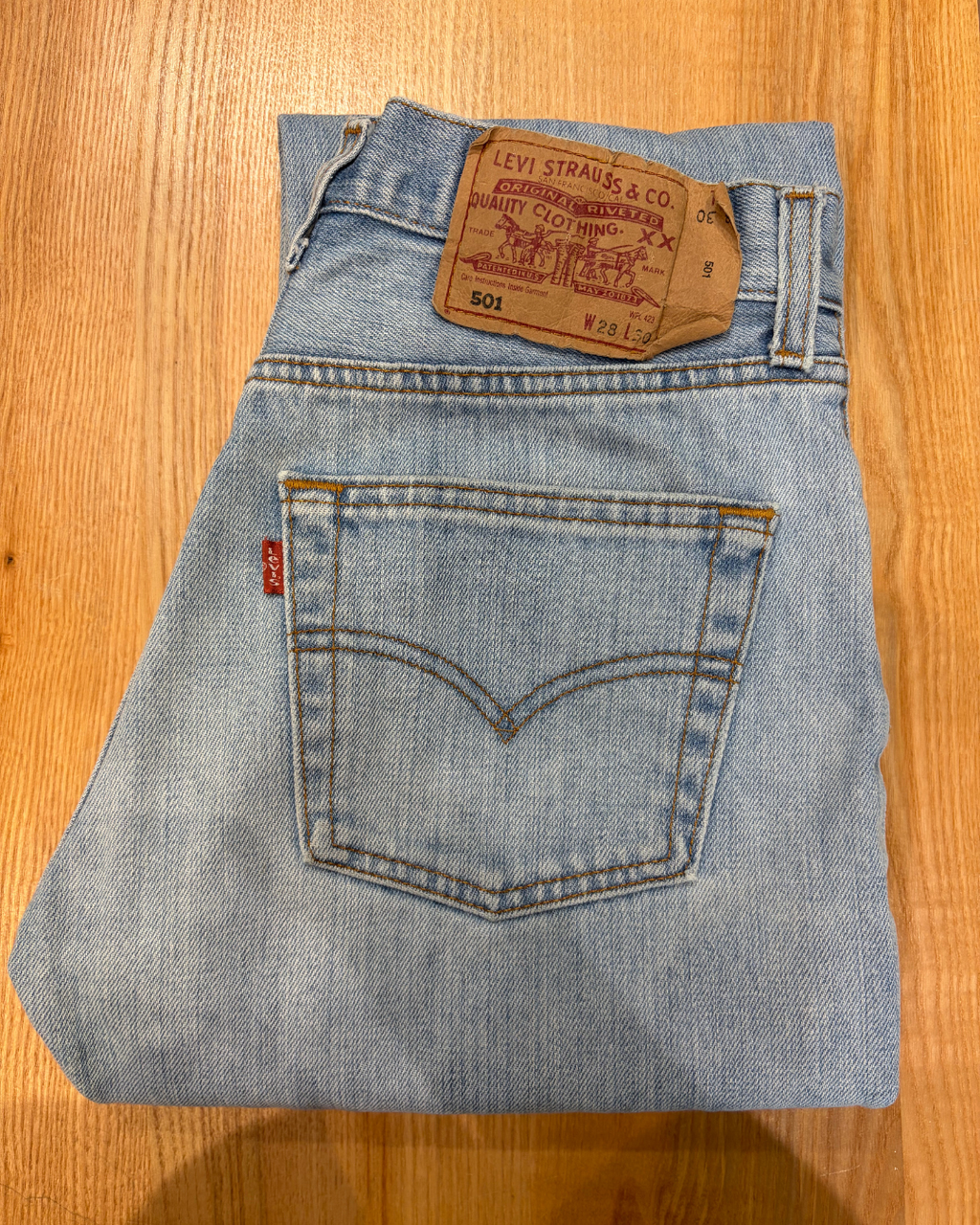 Jeans Levi's 501 W28 L30 - numéro I7