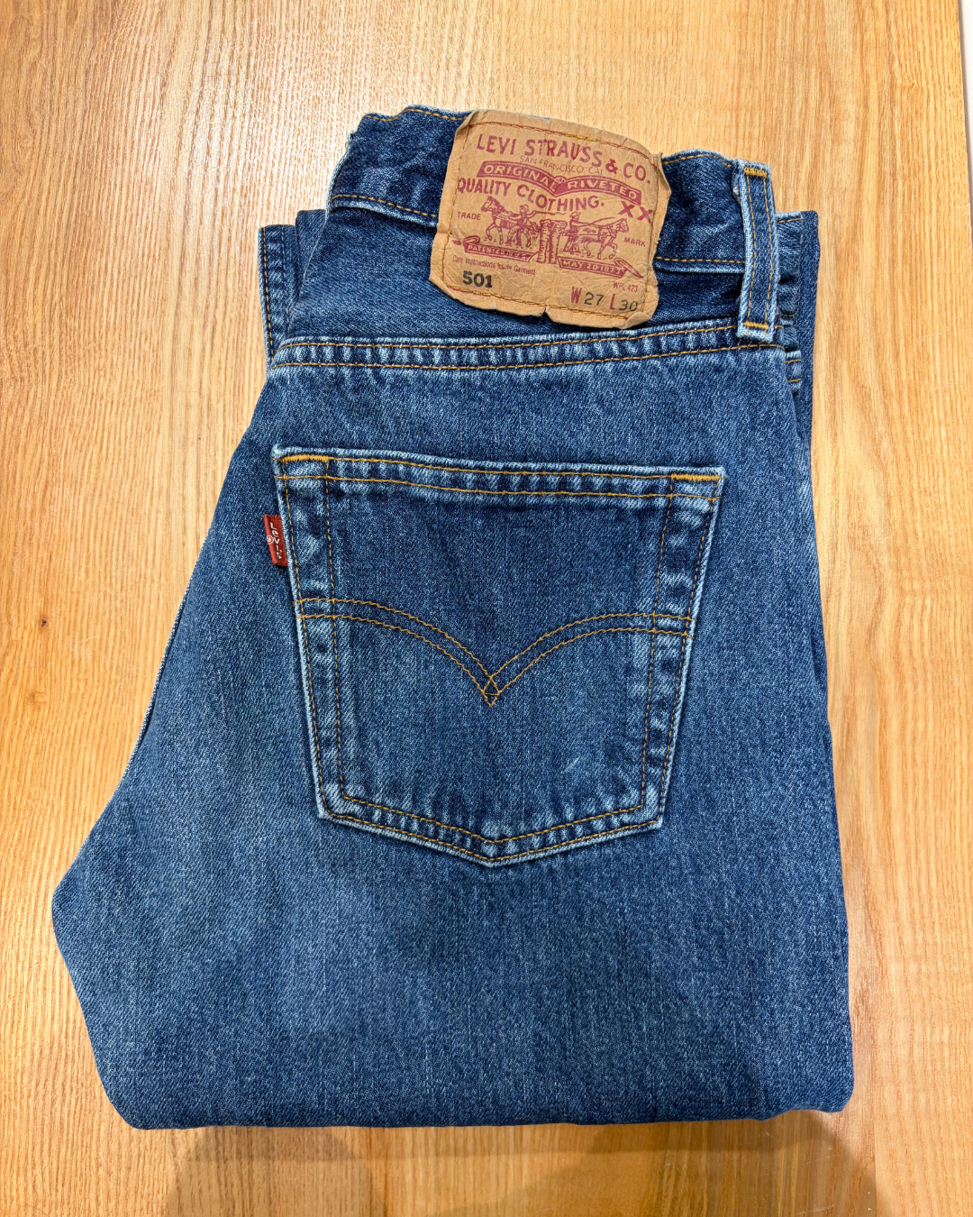 Jeans Levi's 501 W27 L30 - numéro I5