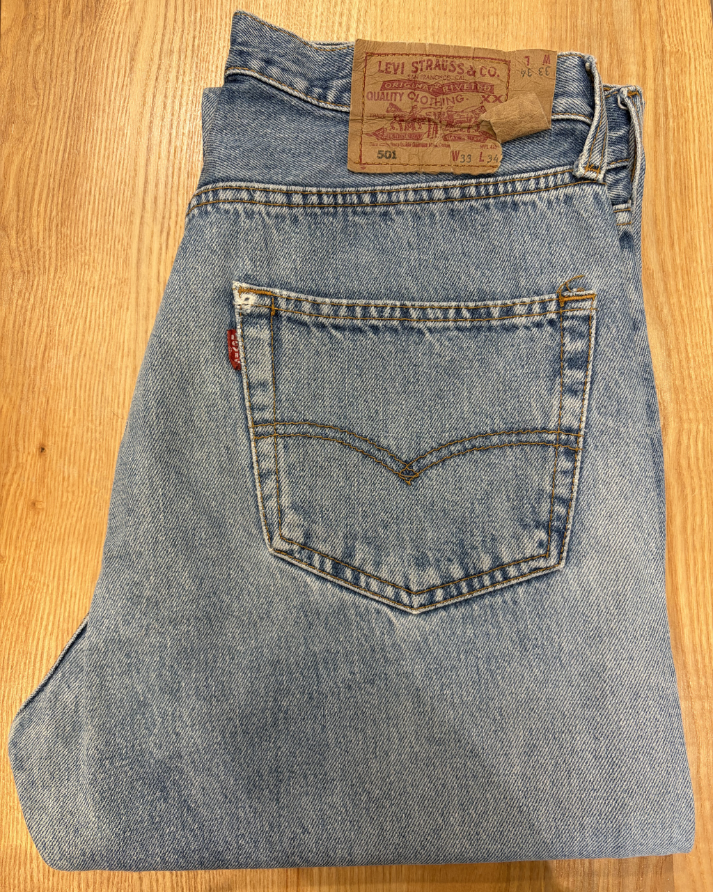 Jeans Levi's 501 W33 L34 - numéro G5