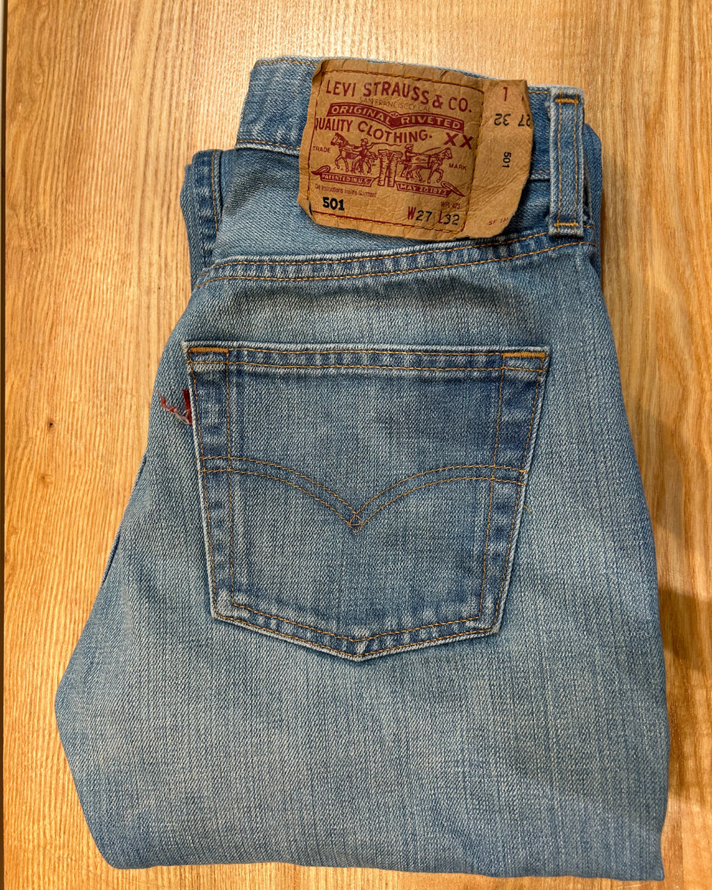Jeans Levi's 501 W27 L32 - numéro #A