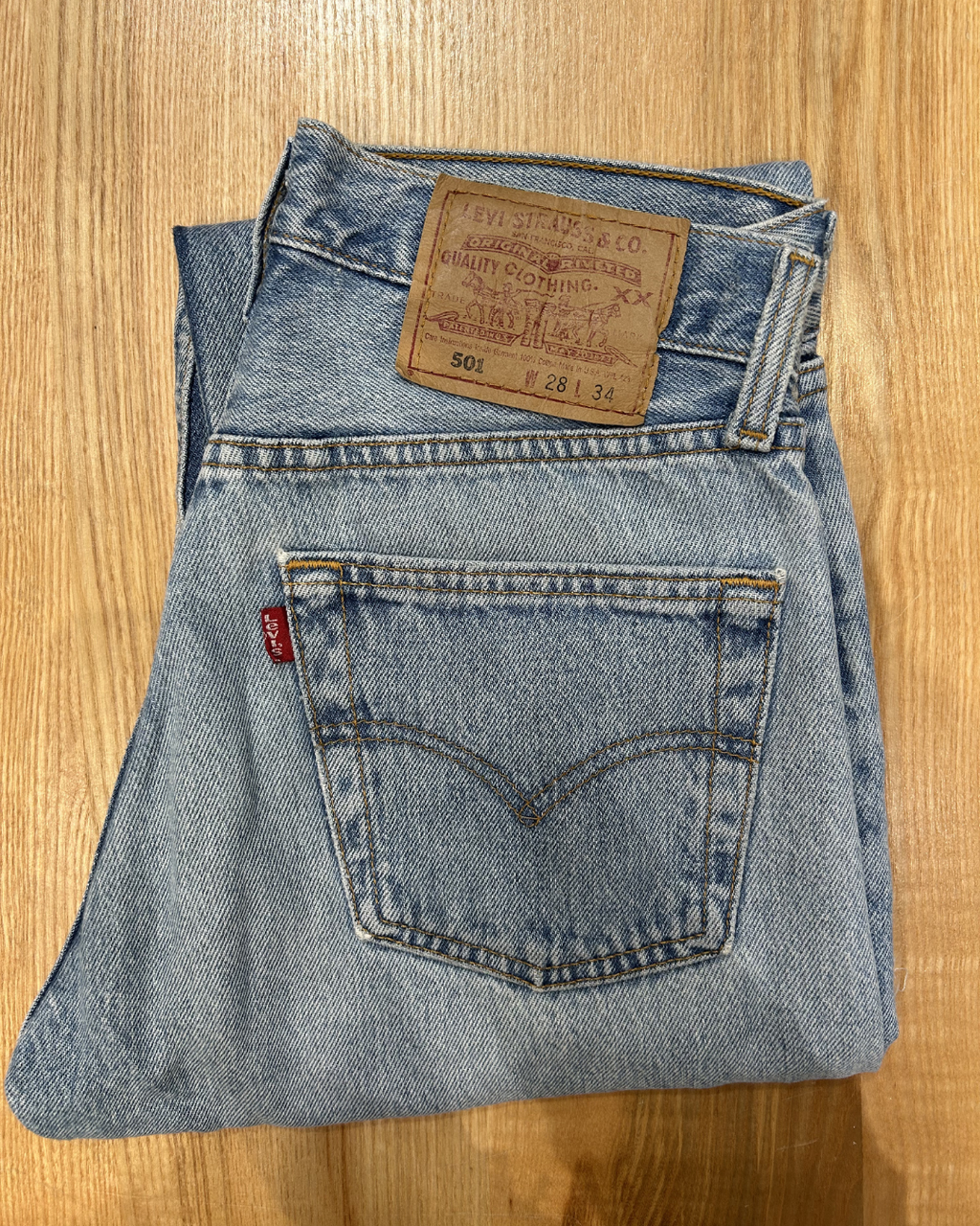 Jeans Levi's 501 W28 L34 - numéro #R