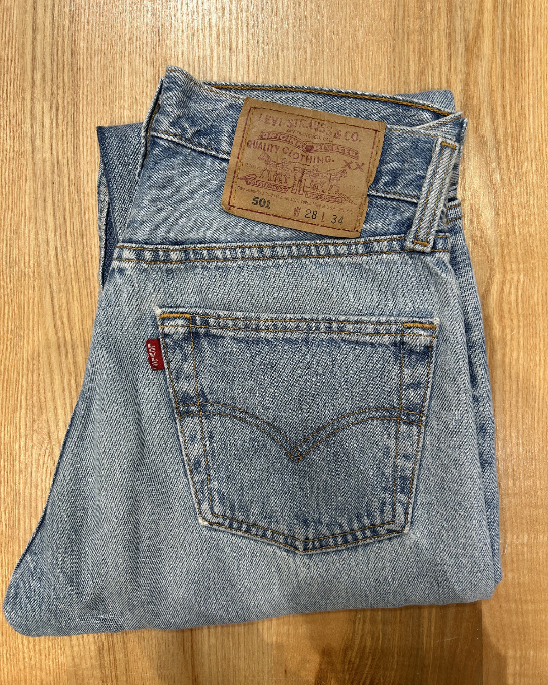 Jeans Levi's 501 W28 L34 - numéro #R