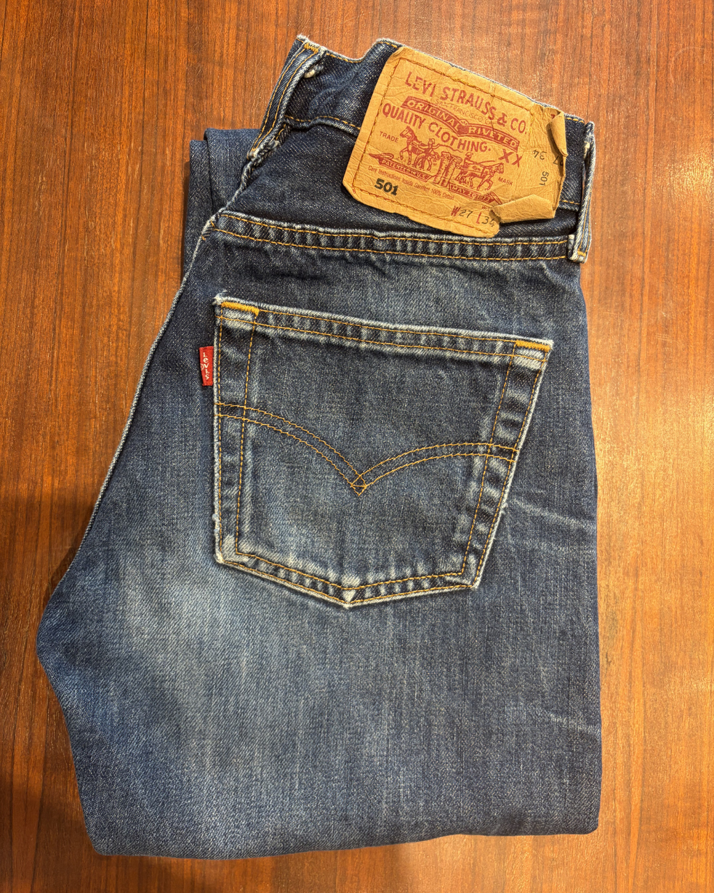Jeans Levi's 501 W27 L34 - numéro F2
