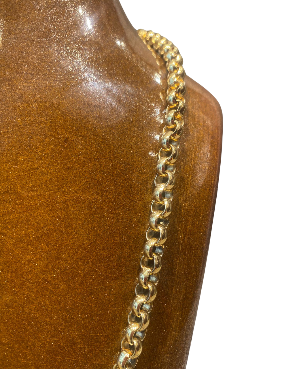 Collier à maillons dorés Monet