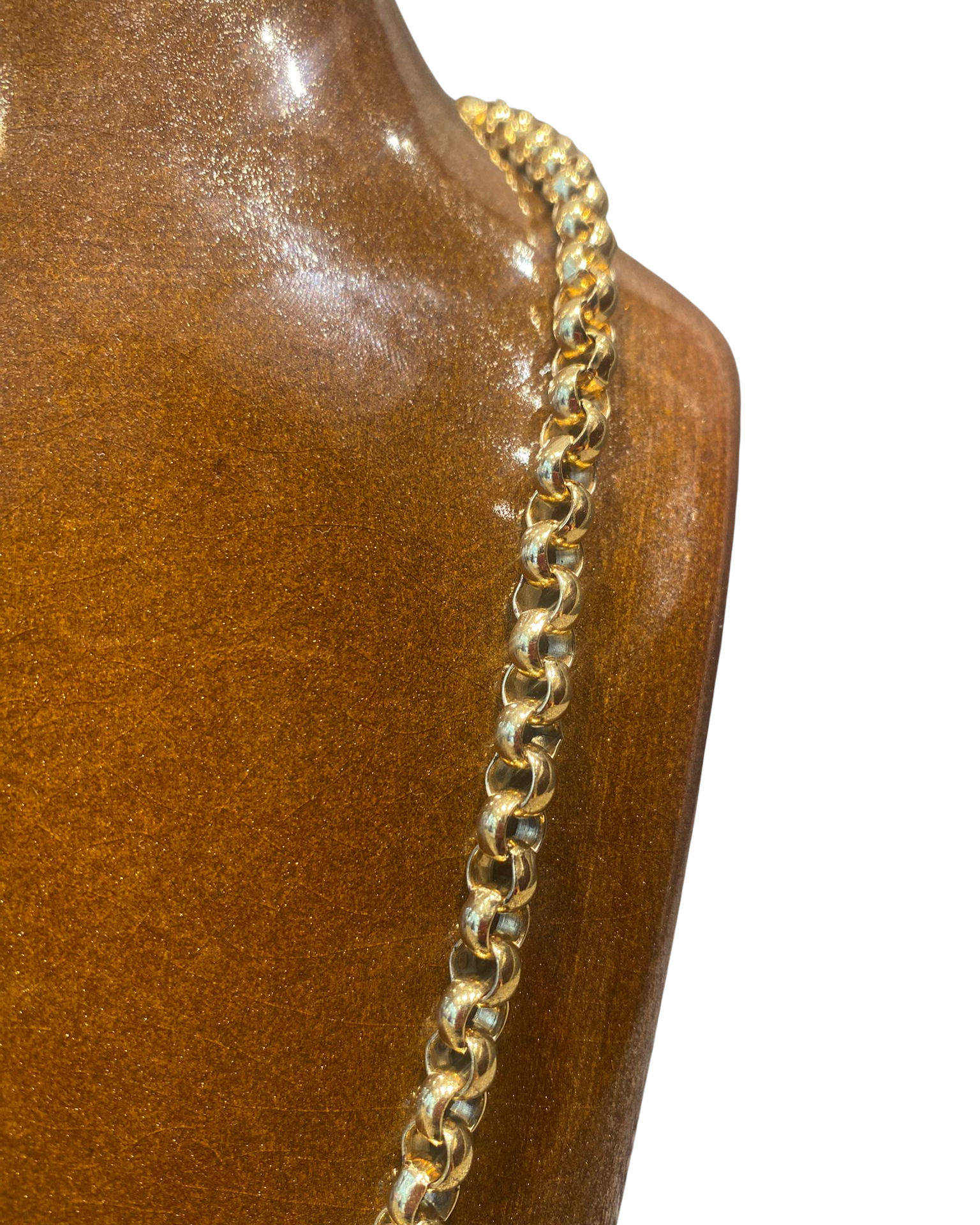 Collier à maillons dorés Monet