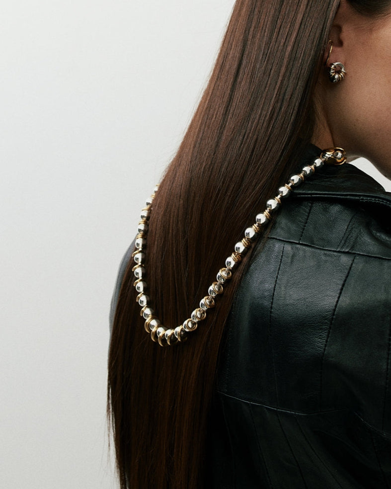 Collier Bubble Argent