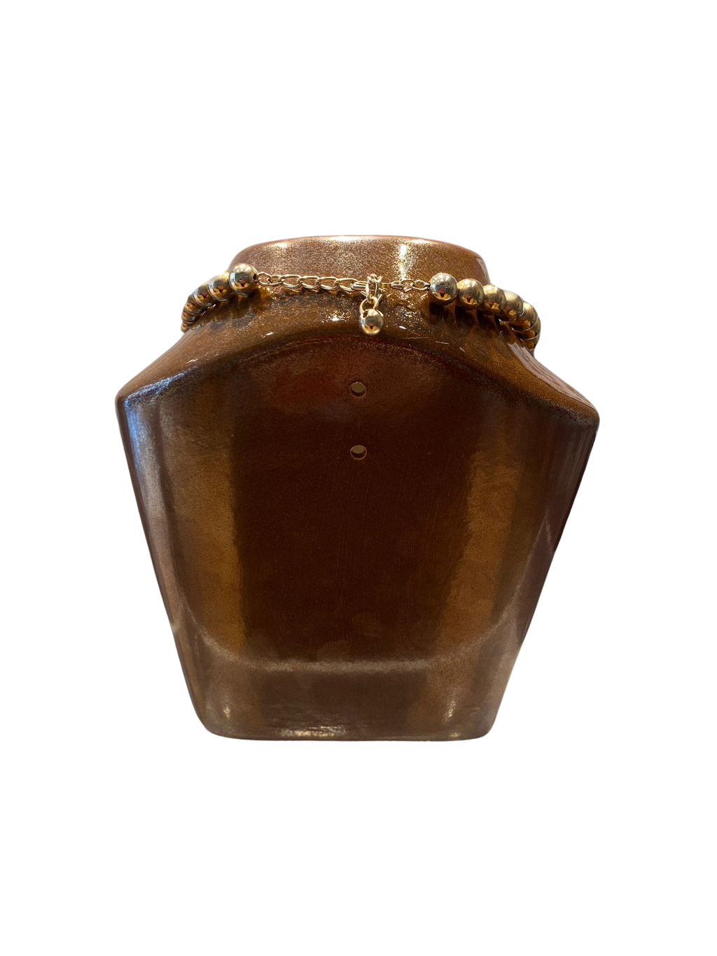 Collier en perles dorés Napier