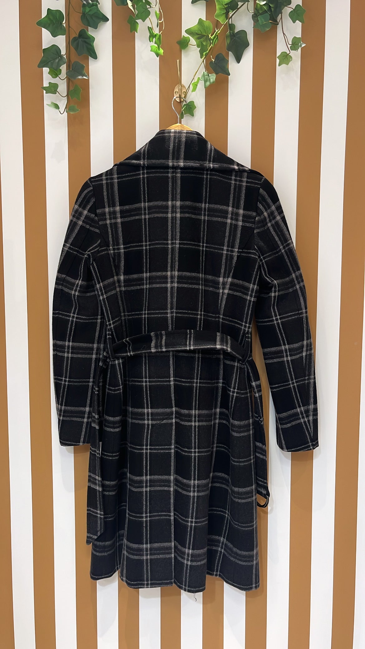 Manteau à carreaux 60's