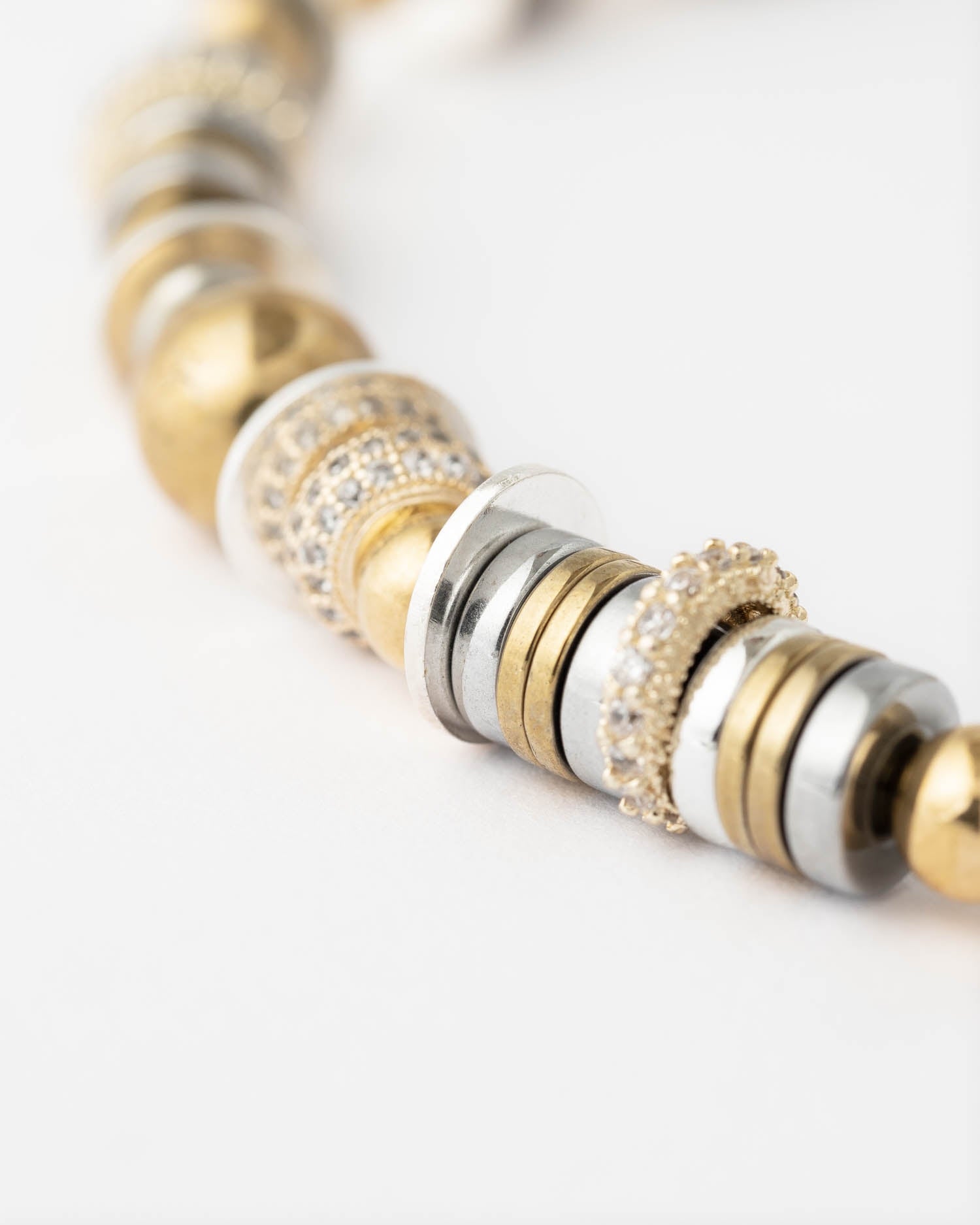 Collier Nefertiti Or Argent