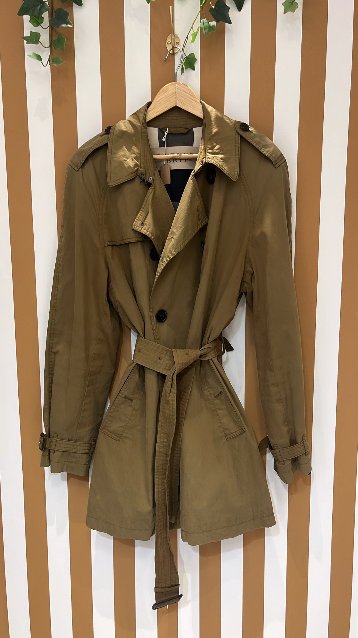 Trench Burberry kaki