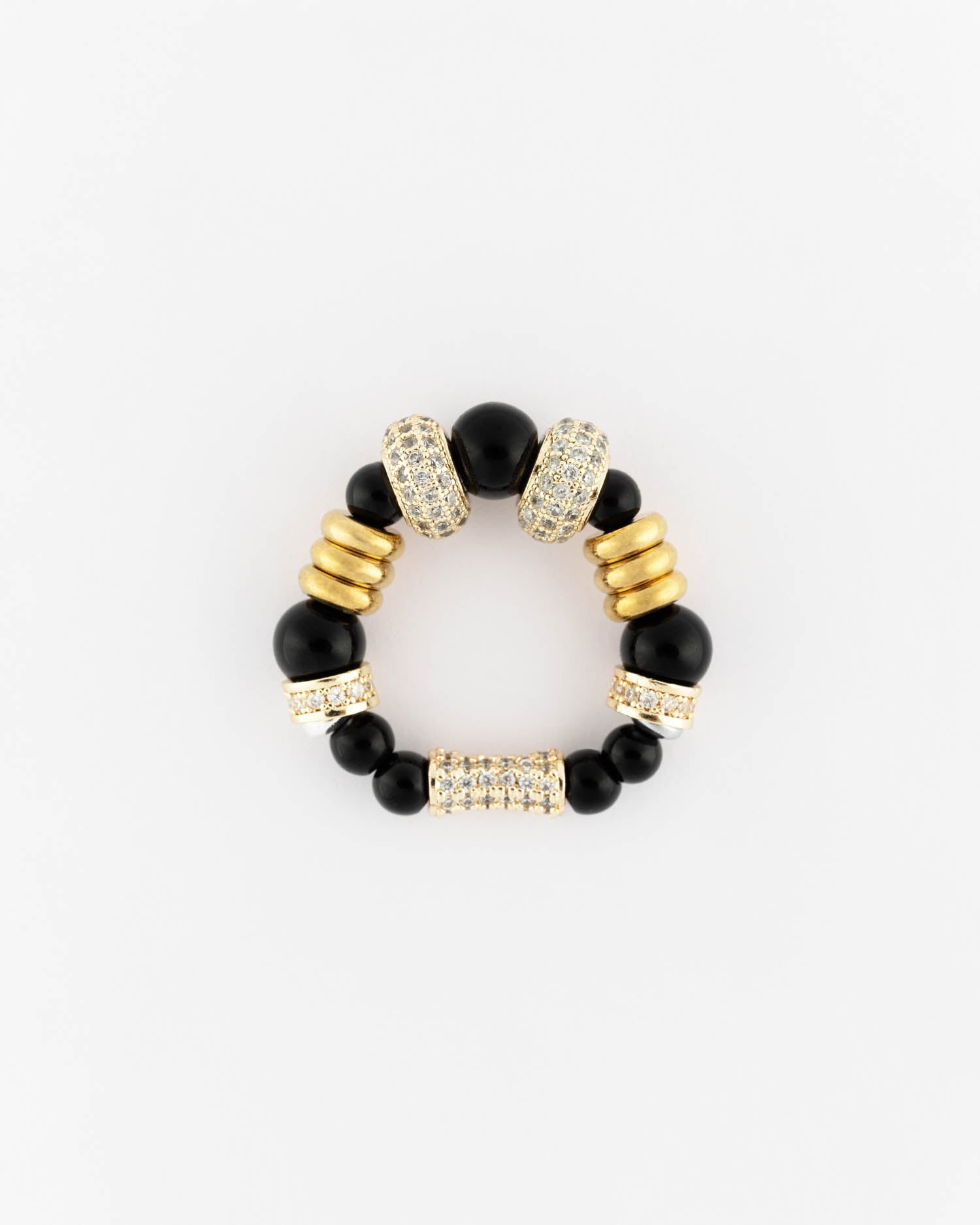 Bague Nefertiti Noir