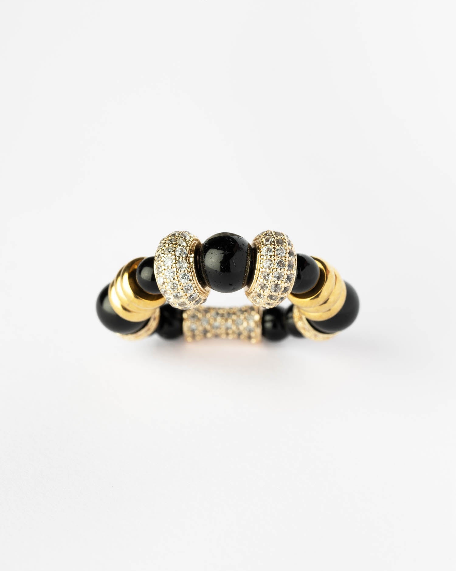 Bague Nefertiti Noir