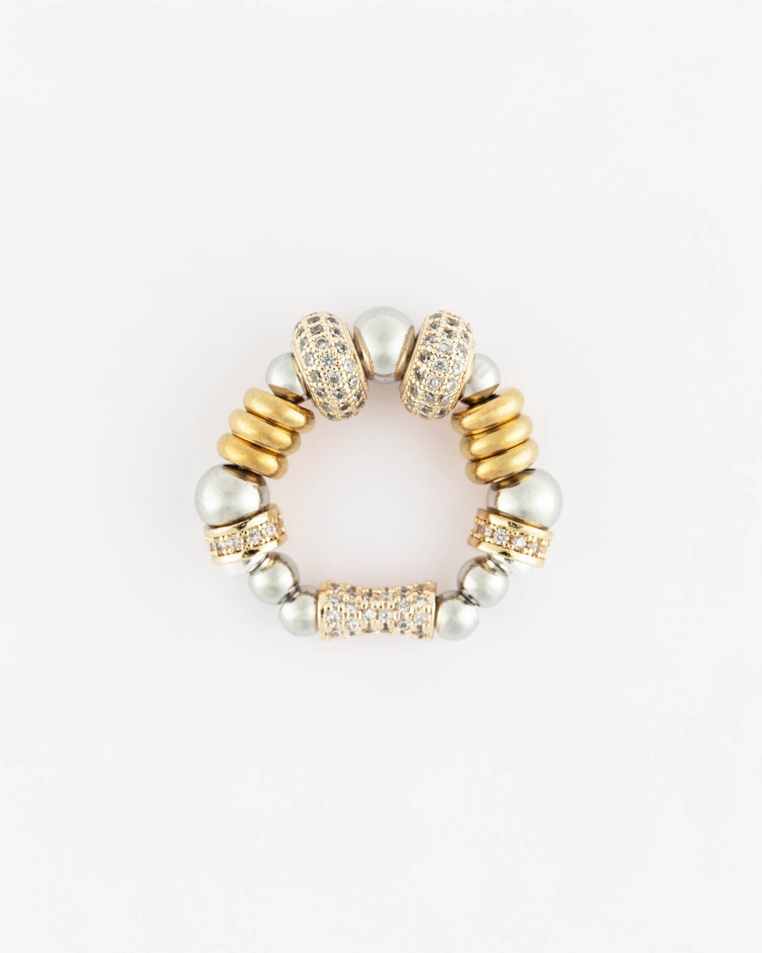 Bague Nefertiti Doré Double