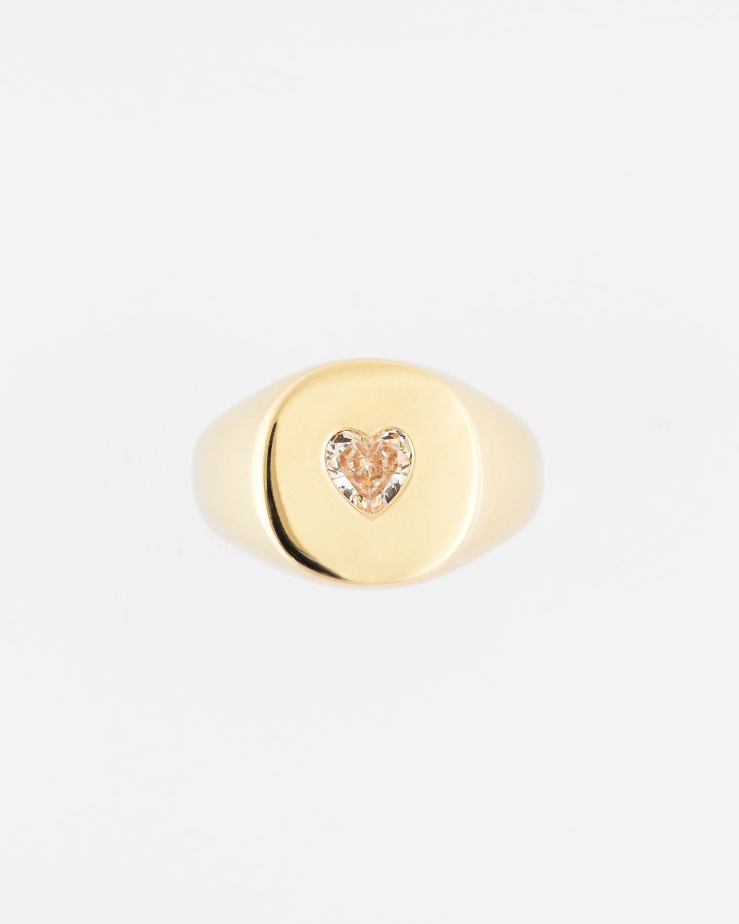 Bague Coeur blanc