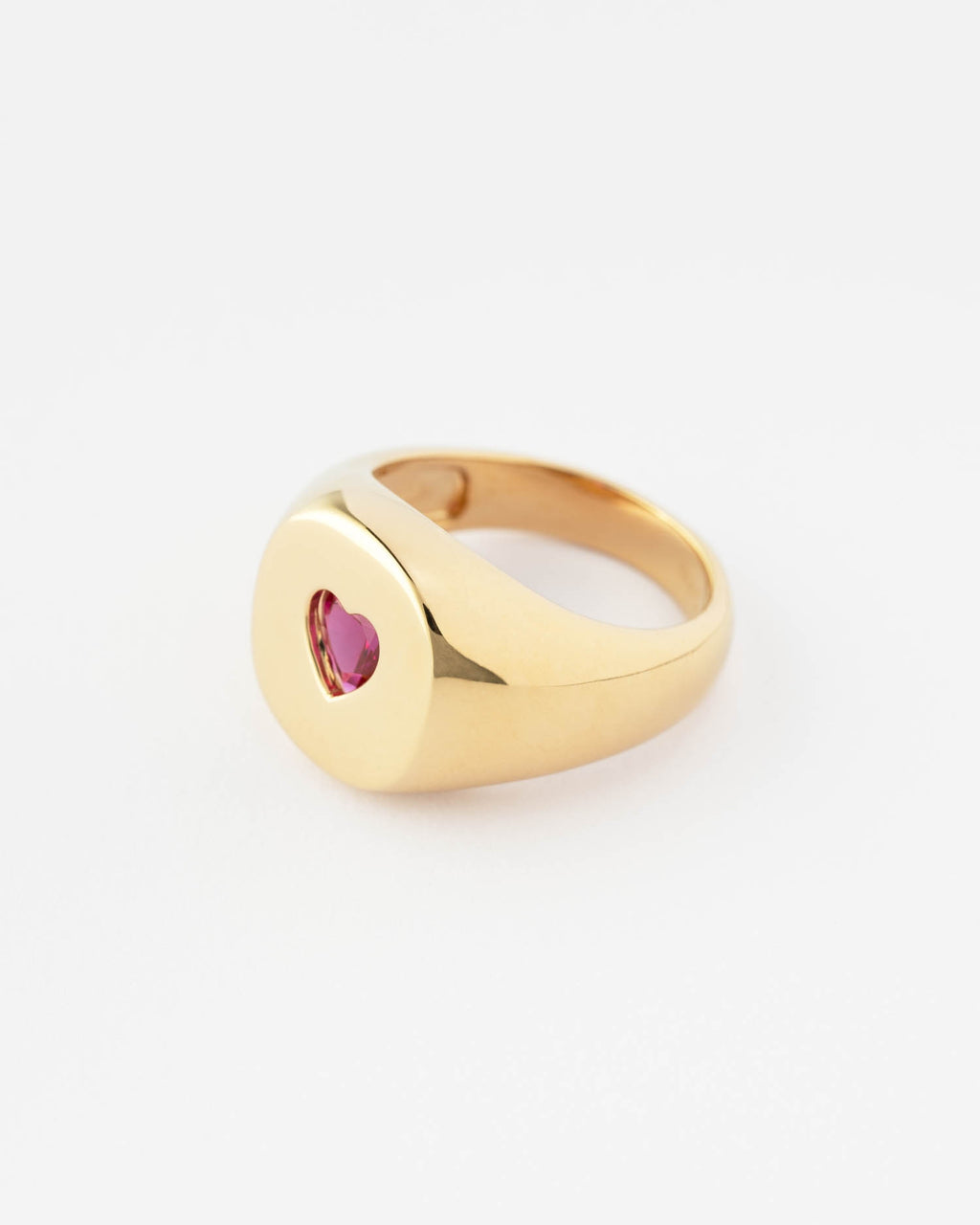 Bague Coeur Rose
