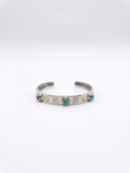 Bracelet jonc turquoise du Tibet