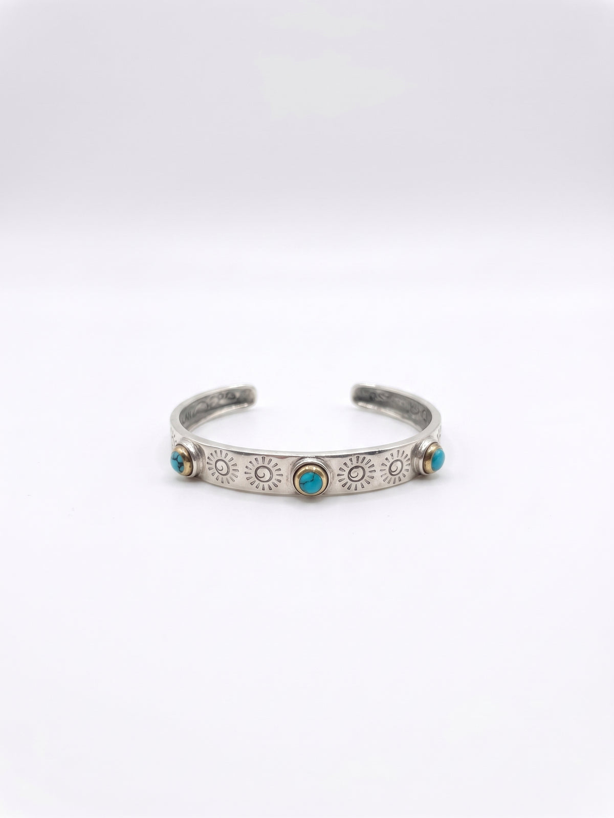 Bracelet jonc turquoise du Tibet