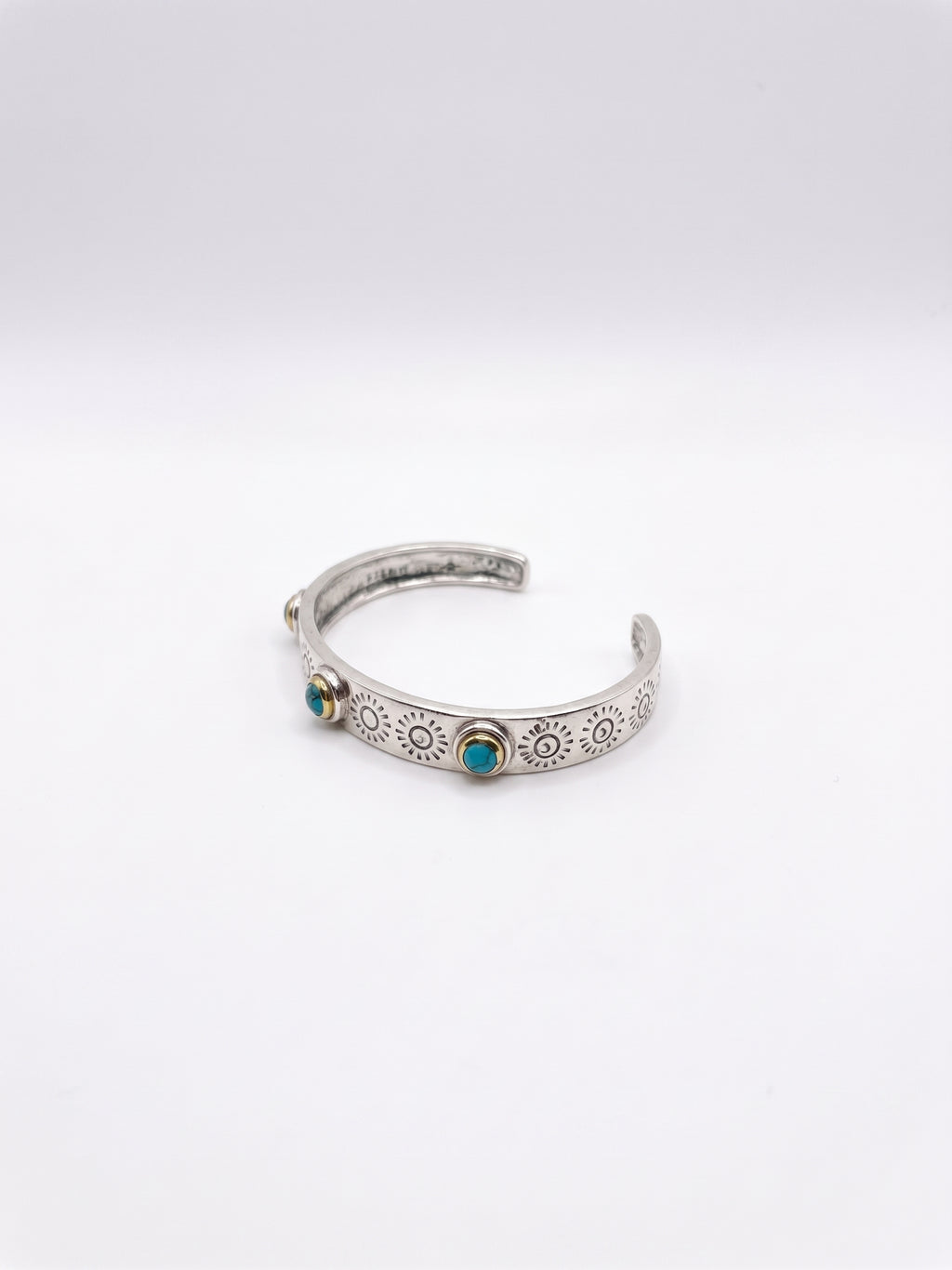 Bracelet jonc turquoise du Tibet