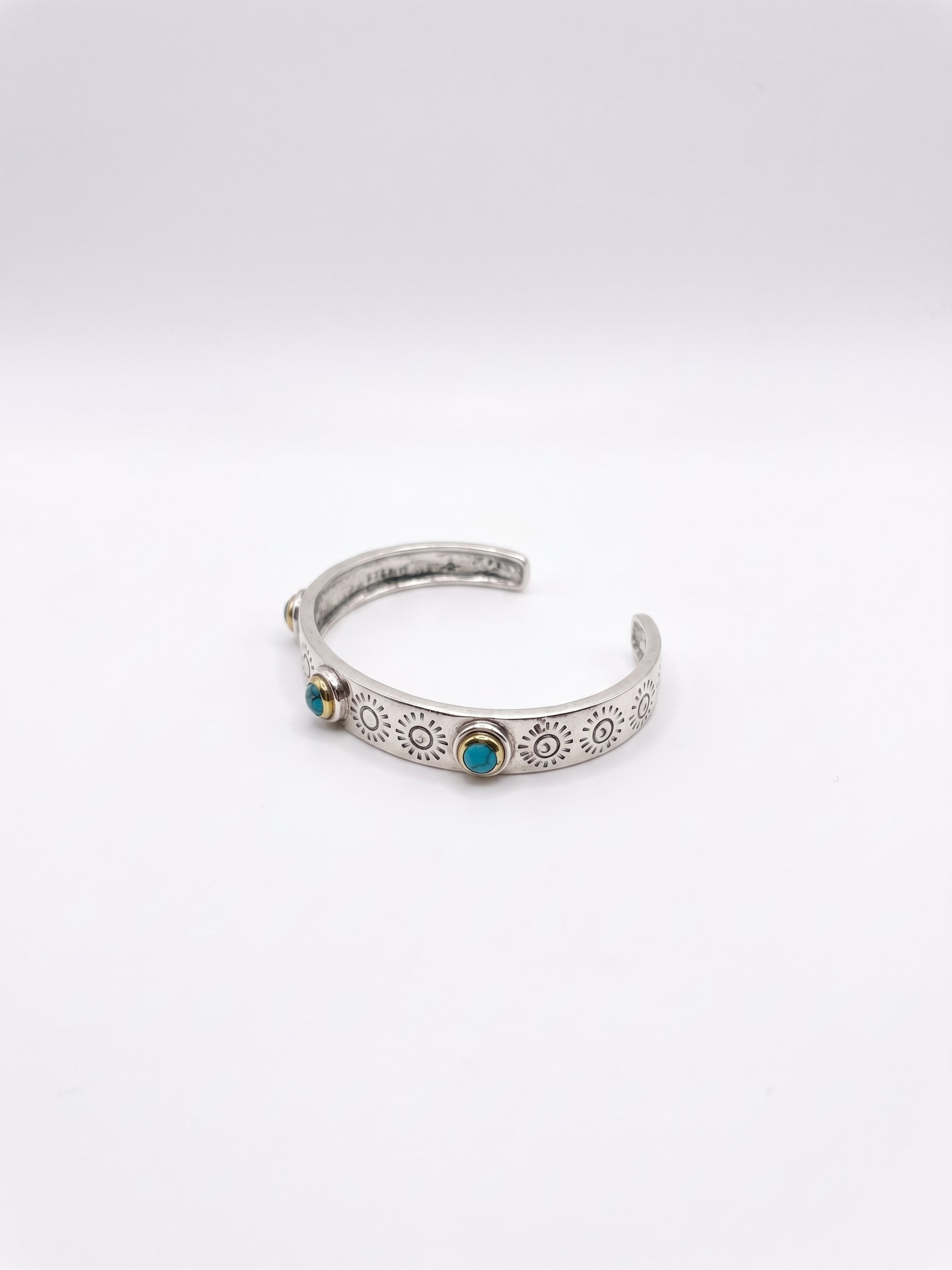 Bracelet jonc turquoise du Tibet