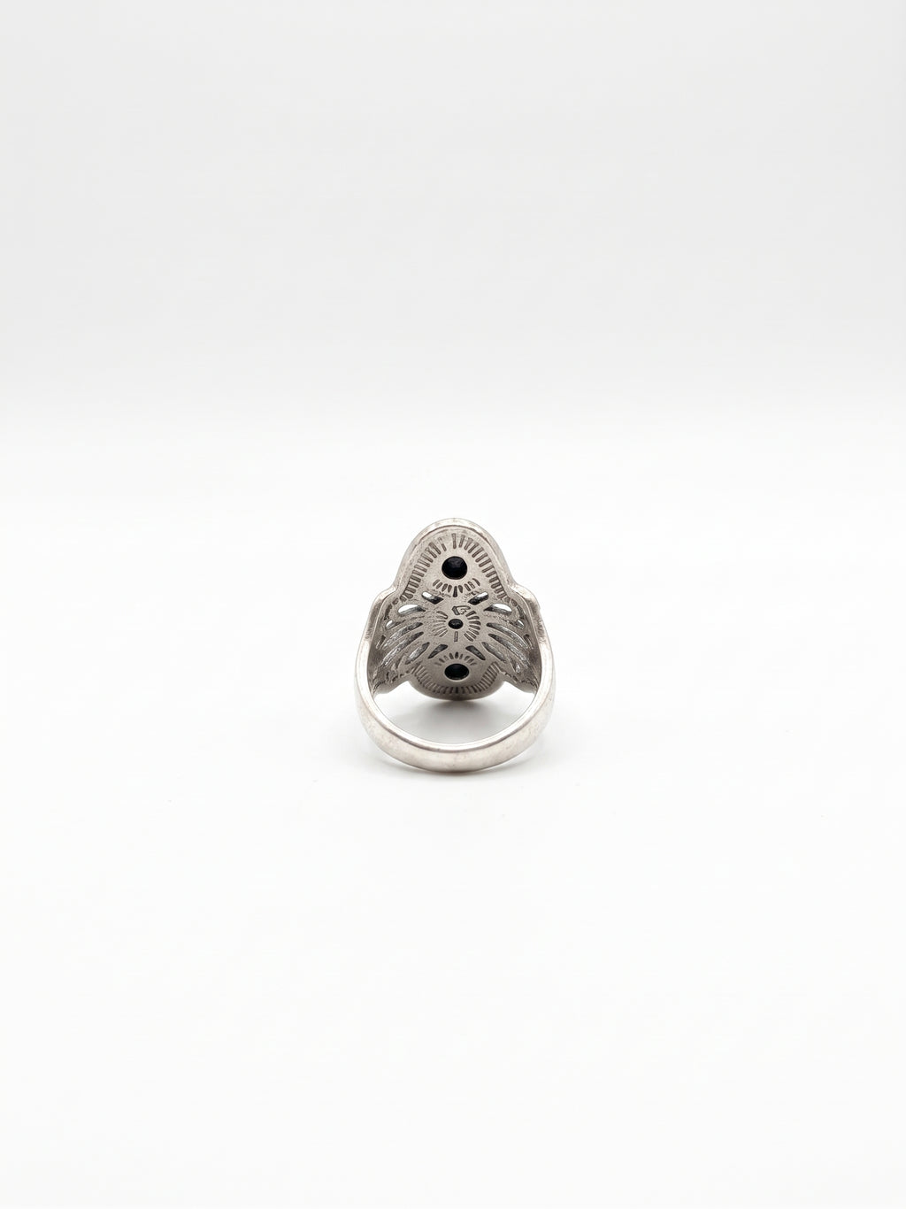 Bague trois turquoises