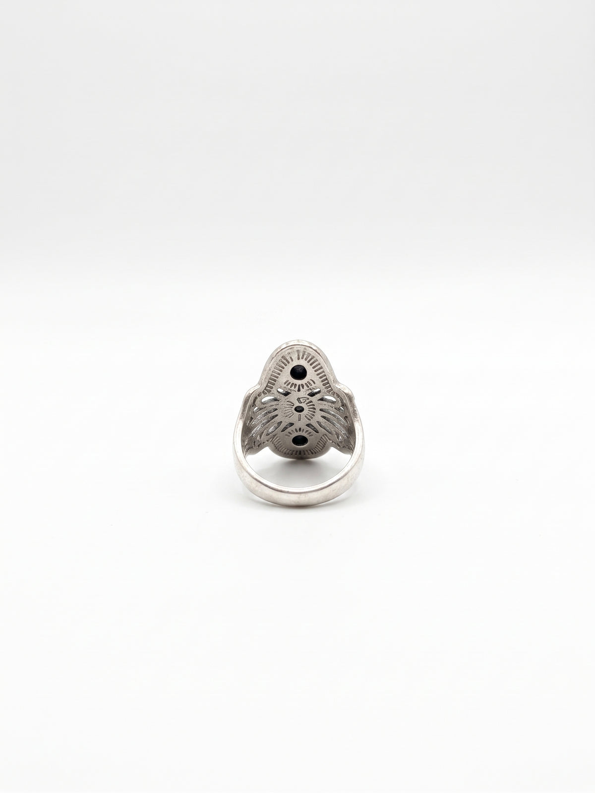 Bague trois turquoises