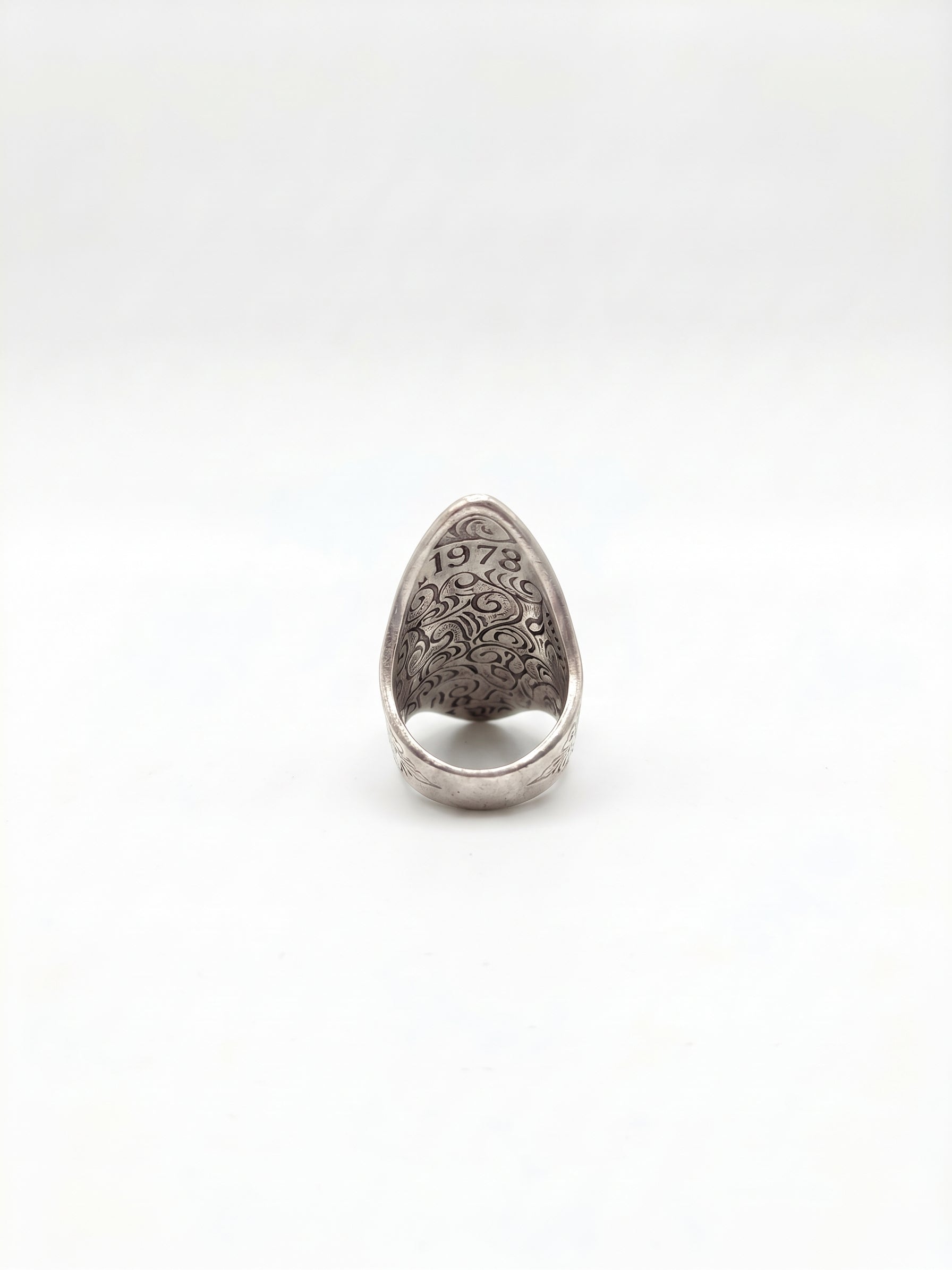 Bague kunzite et turquoise