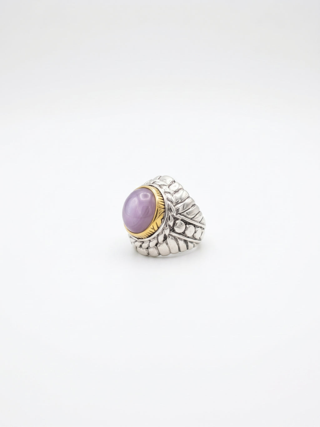 Bague kunzite d’Afghanistan