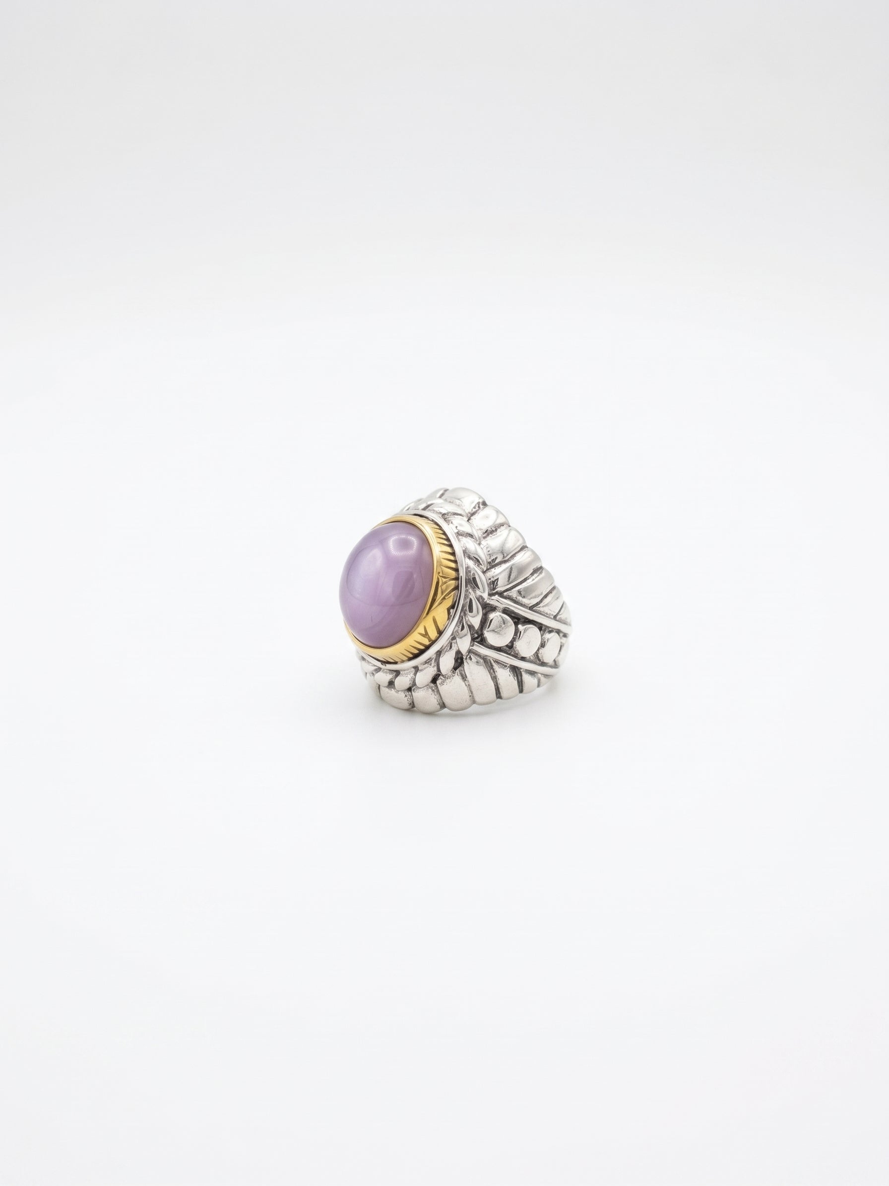 Bague kunzite d’Afghanistan
