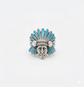Bague esprit western à coiffe