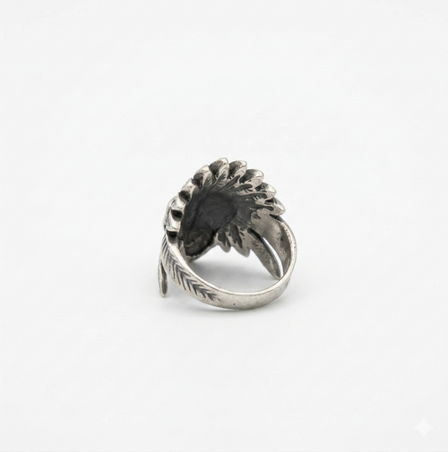 Bague esprit western à coiffe