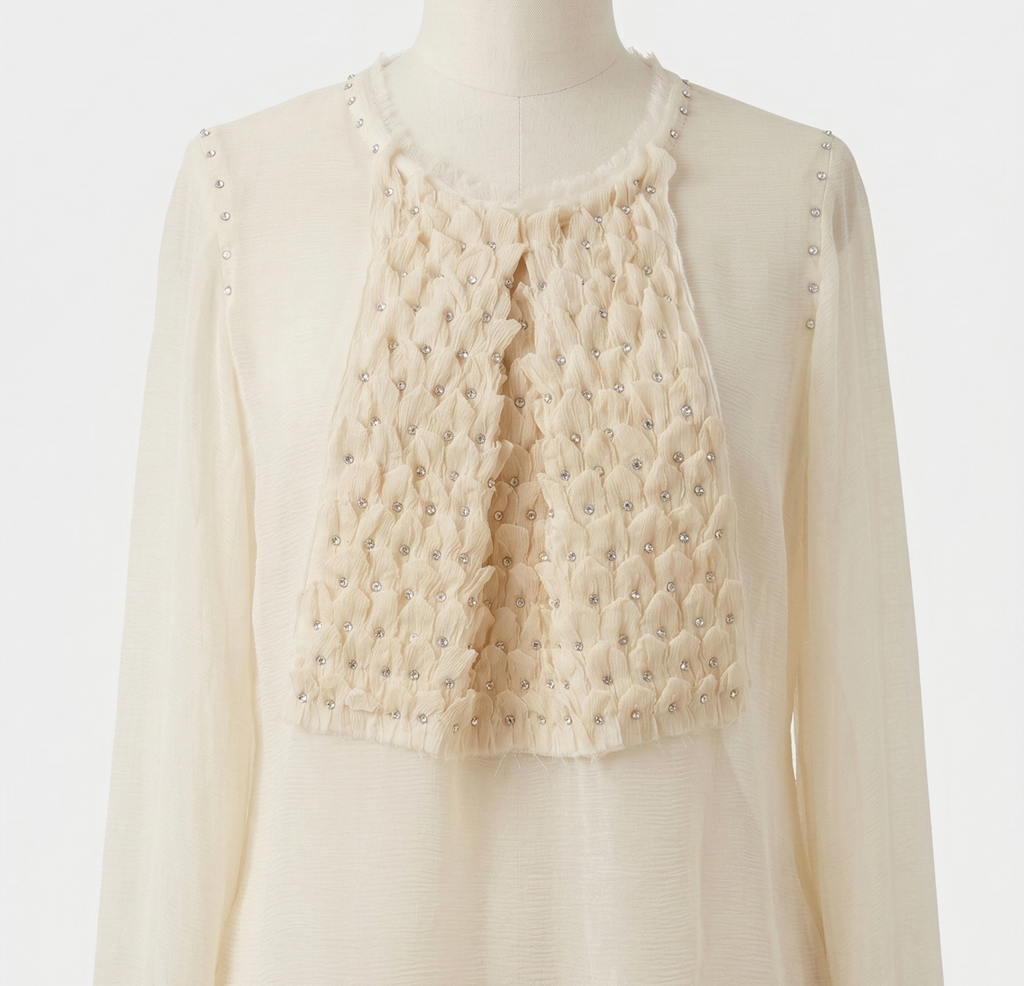 Blouse Yves Saint Laurent écrue